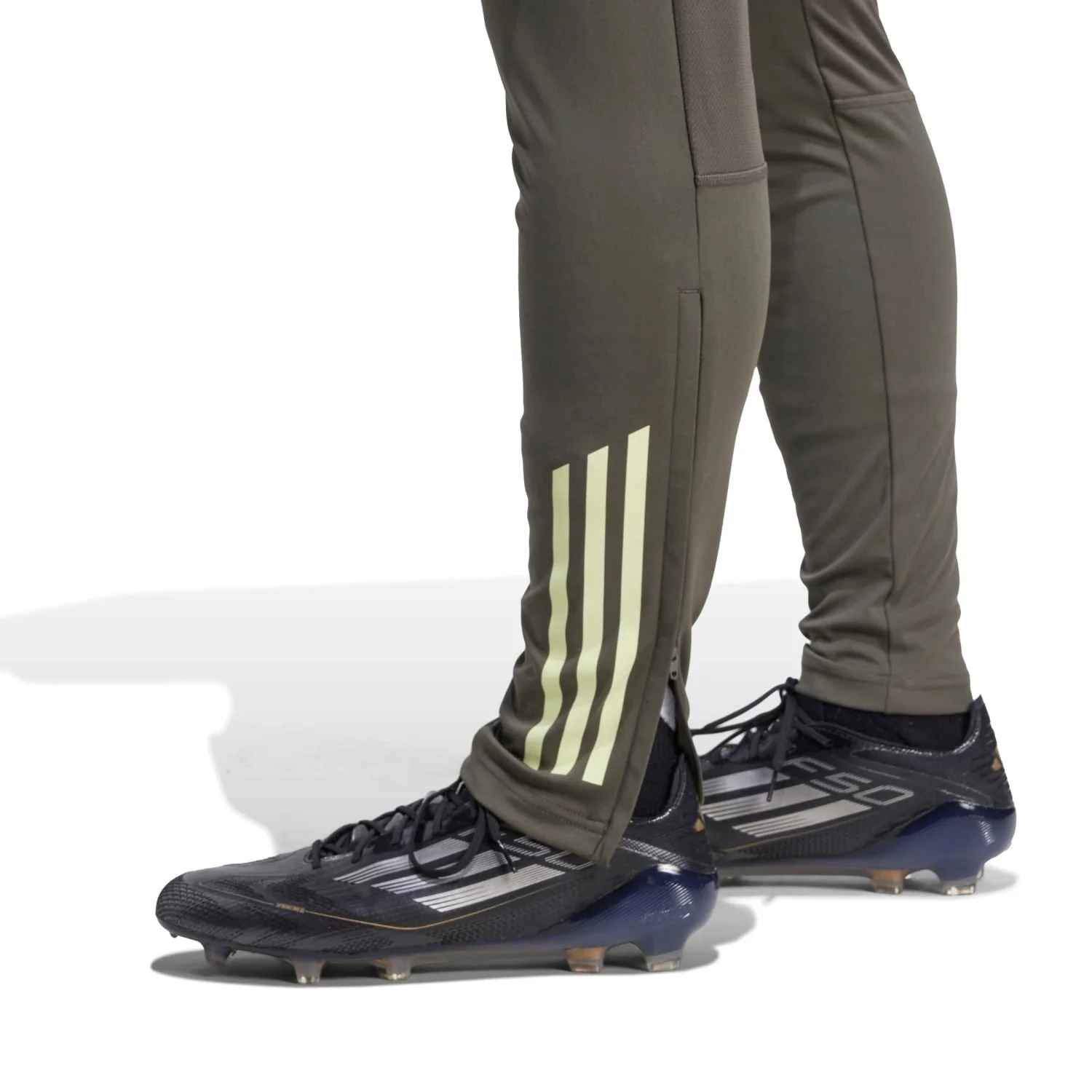 Mens adidas Training Trousers 25/26 Dark Olive - Image 4