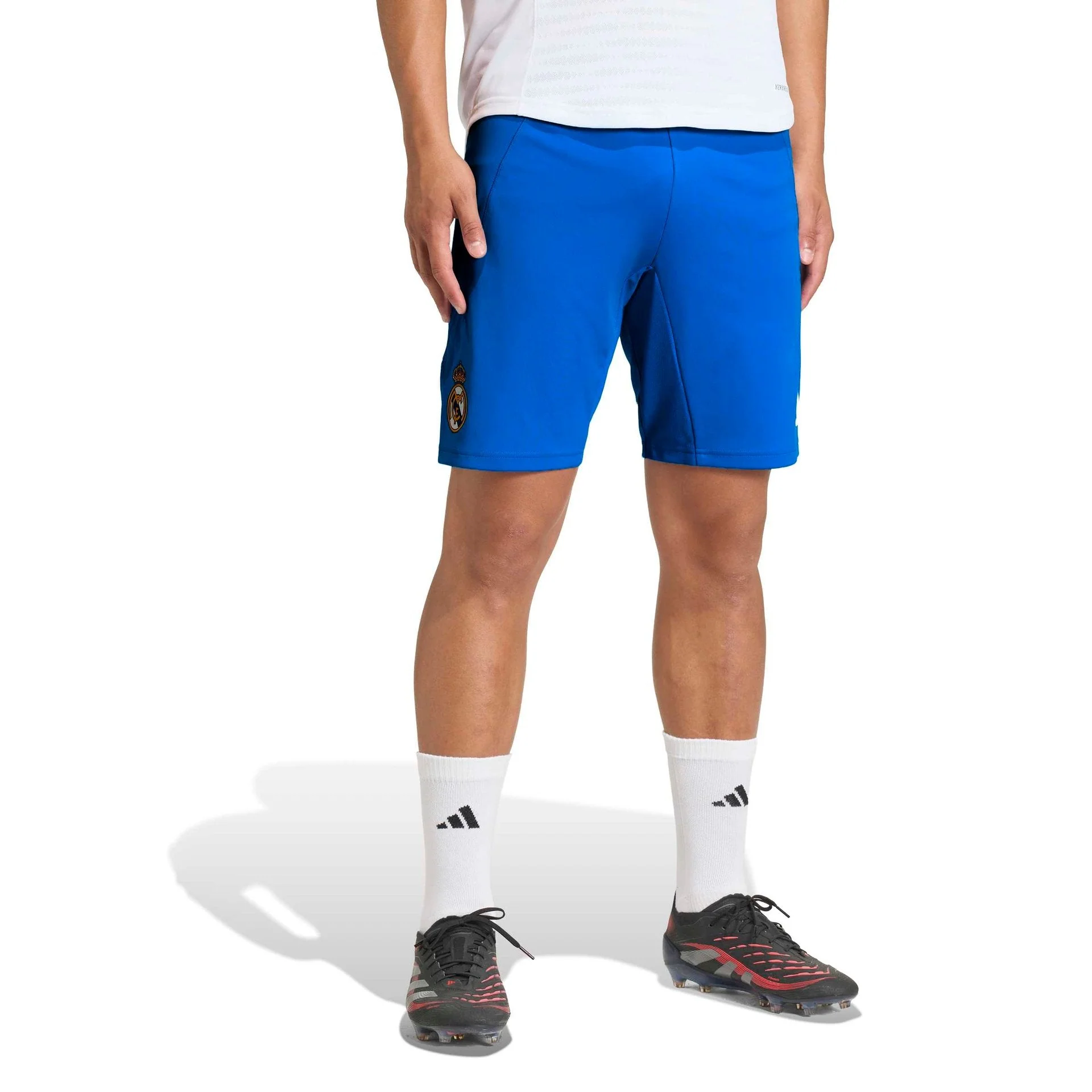 Mens adidas UCL Pro Training Shorts 25/26 Blue - Image 4