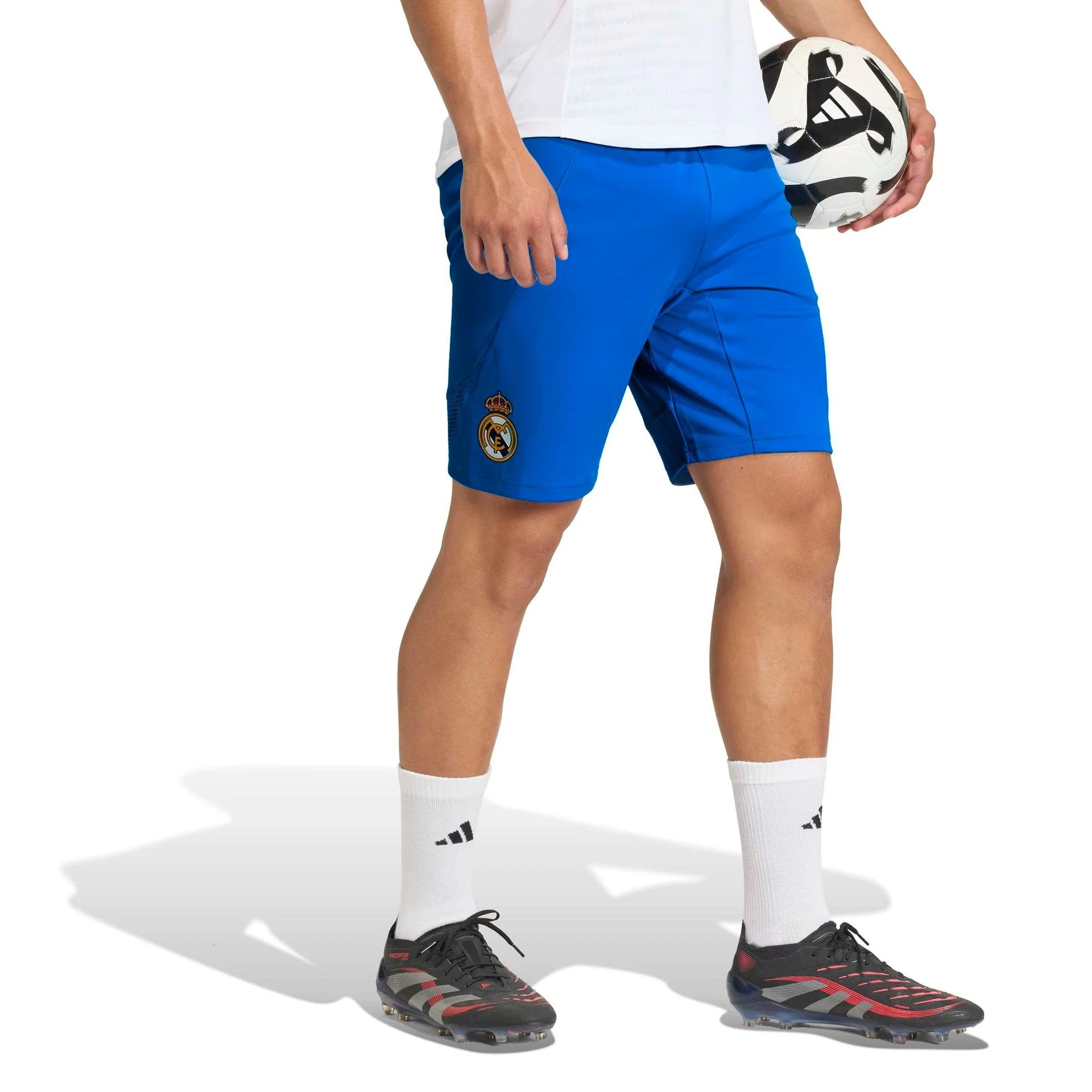 Mens adidas UCL Pro Training Shorts 25/26 Blue - Image 6