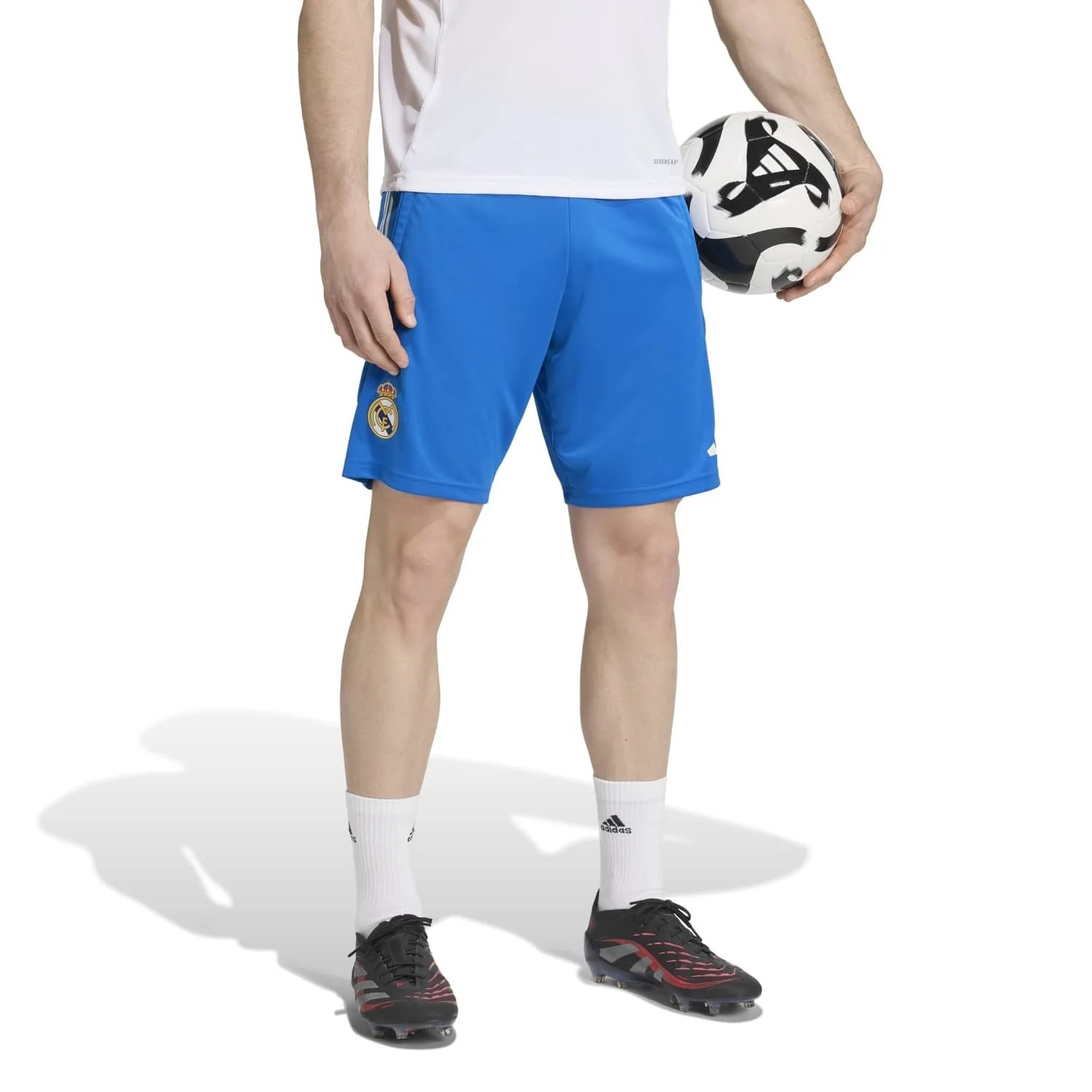 Mens adidas UCL Training Shorts 25/26 Blue - Image 6