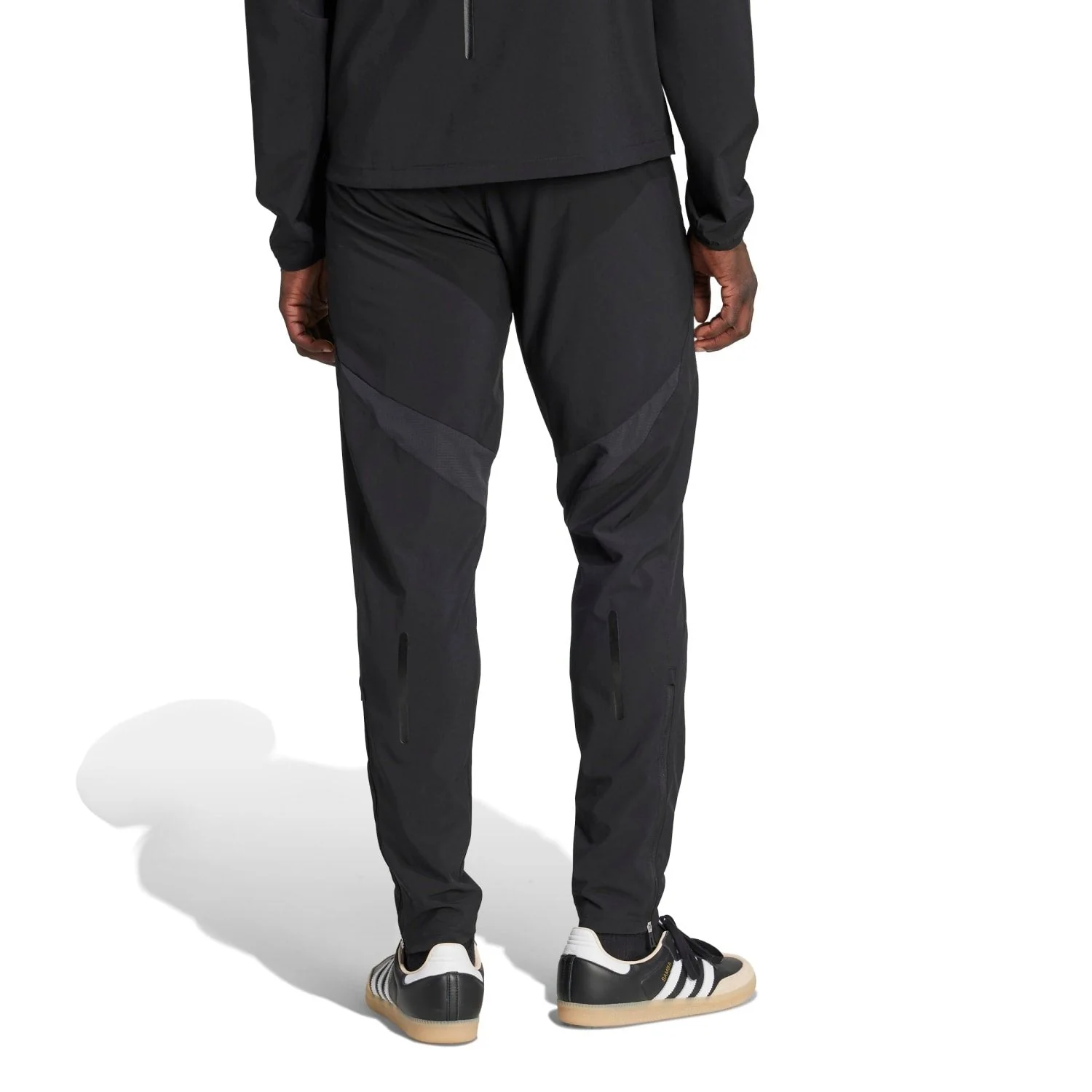 Mens Tiro Vis Tech Pro Trousers Black/Lime Green - Image 3
