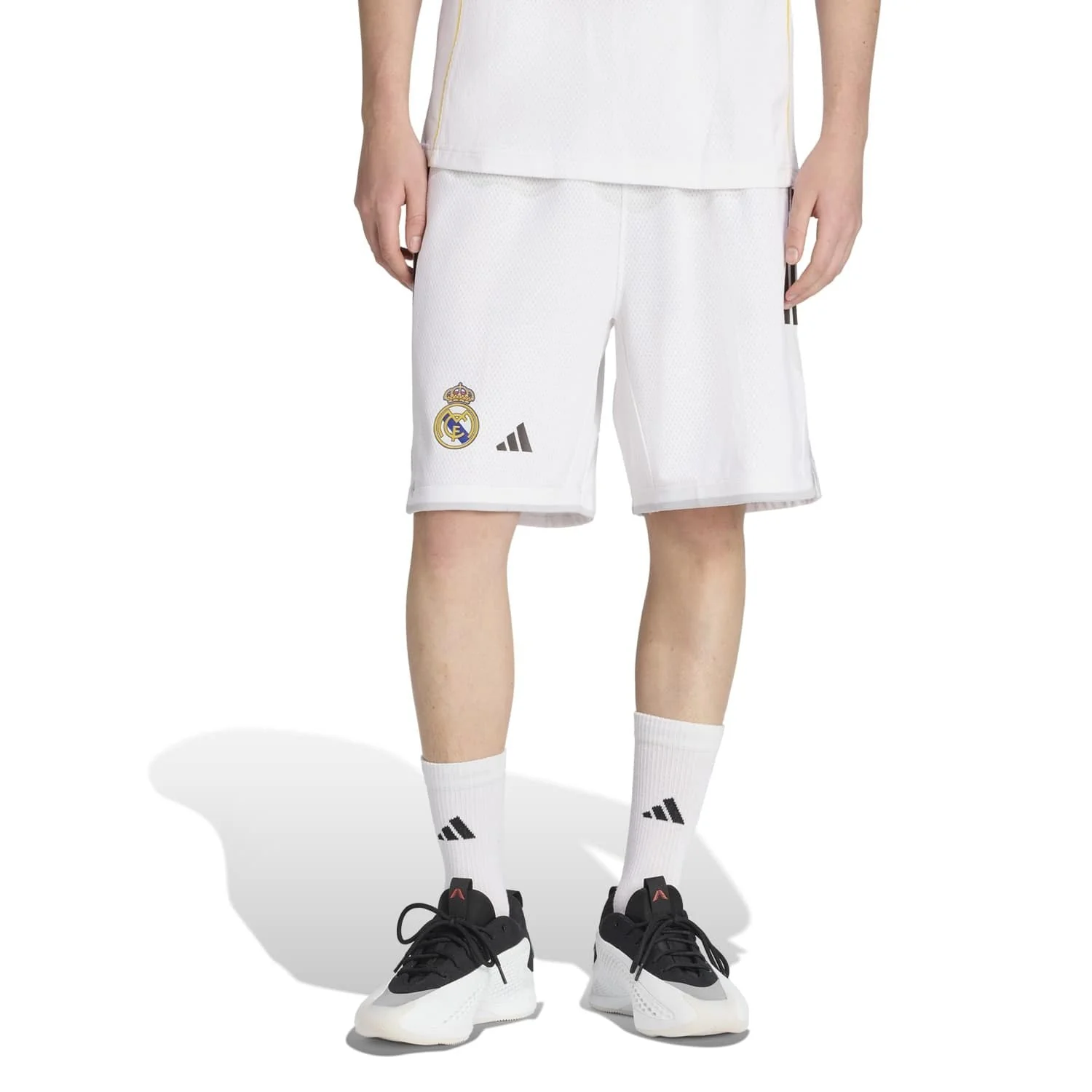 Mens Home Basketball Shorts 25/26 White - Image 2