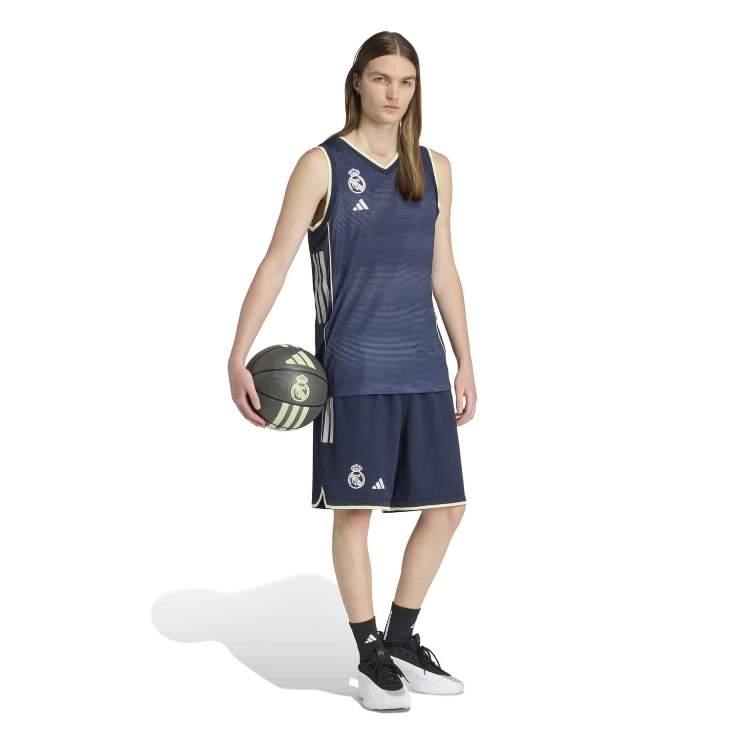 Mens Away Basketball Shorts 25/26 Blue - Image 4