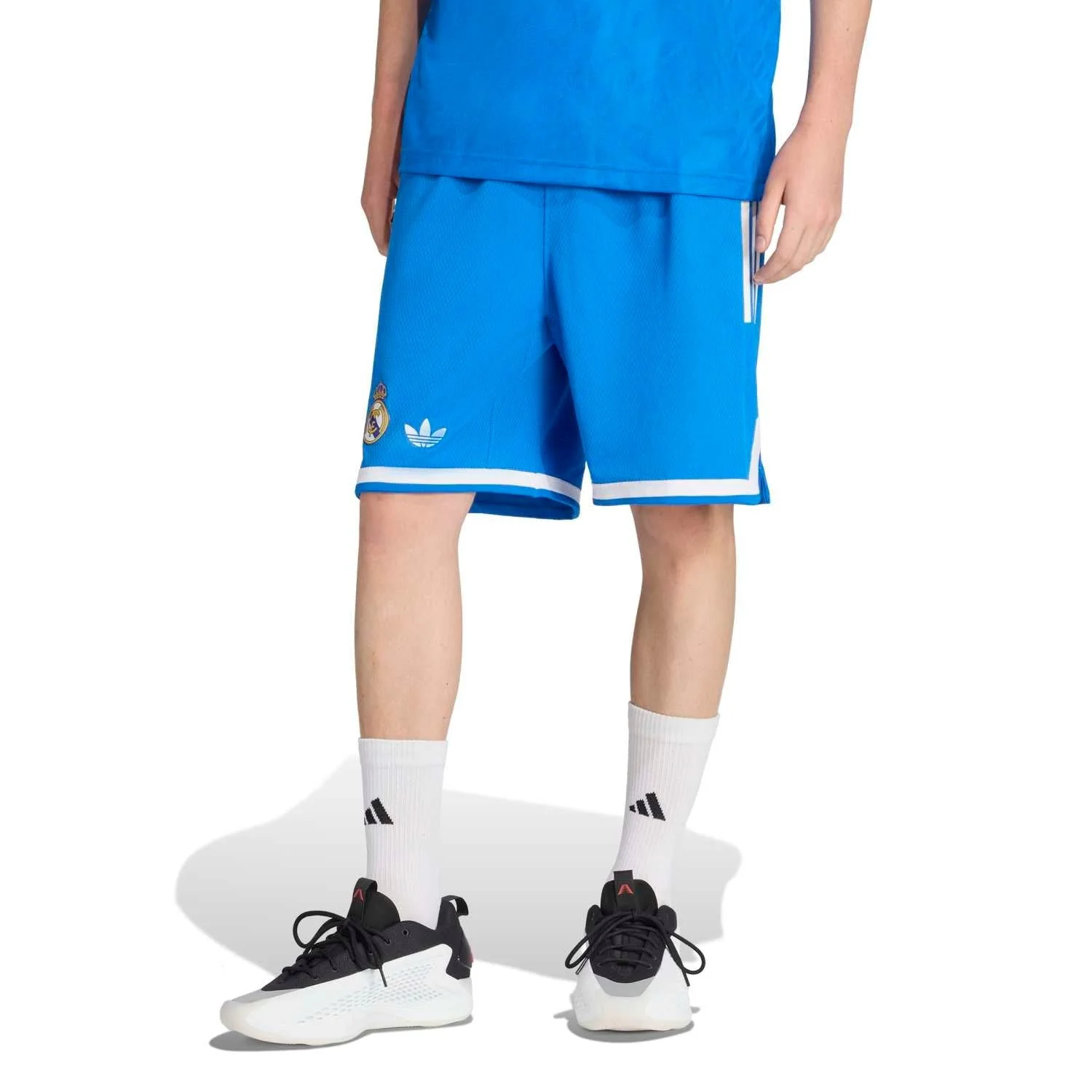 Mens Third Basketball Shorts 25/26 Blue - Image 2