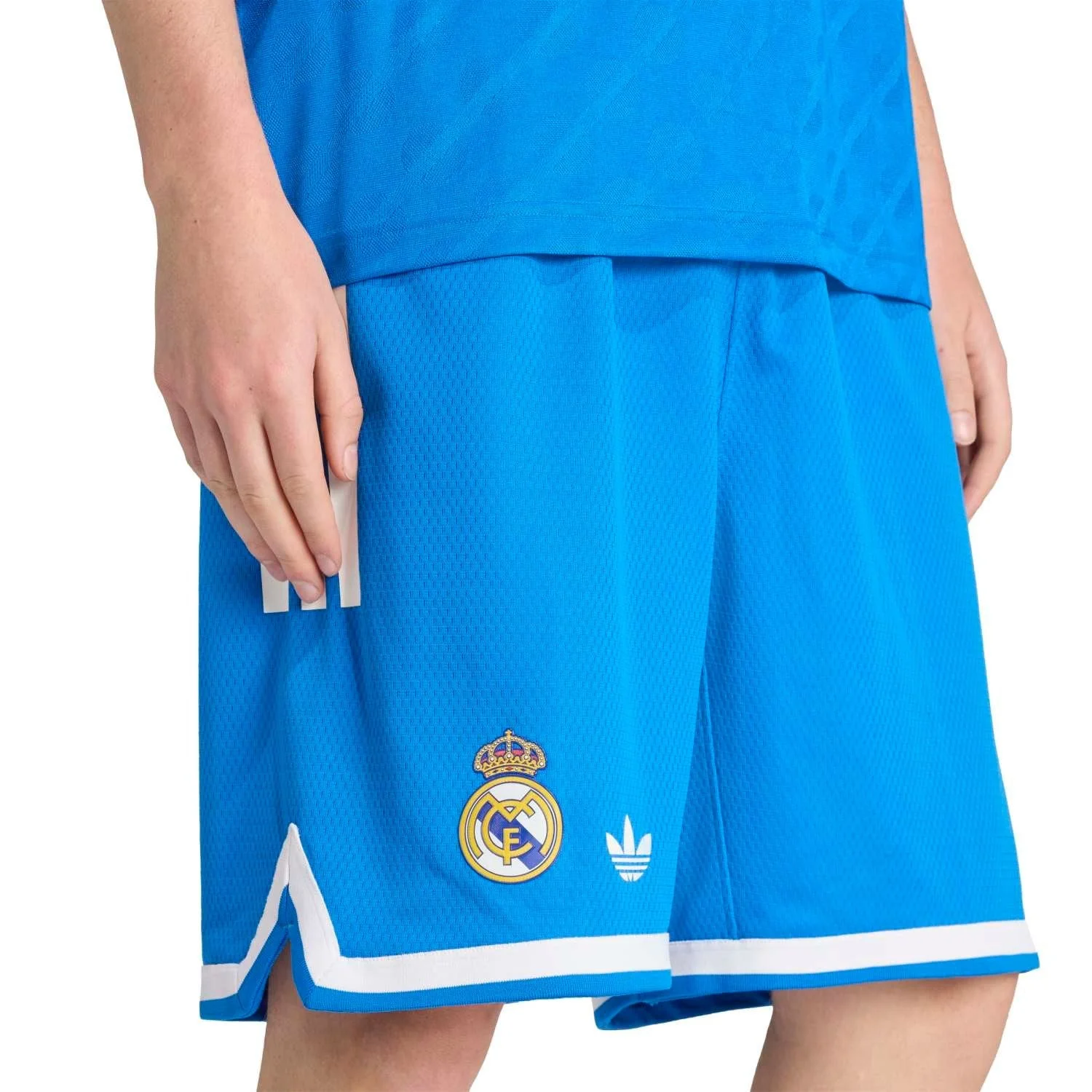 Mens Third Basketball Shorts 25/26 Blue - Image 4