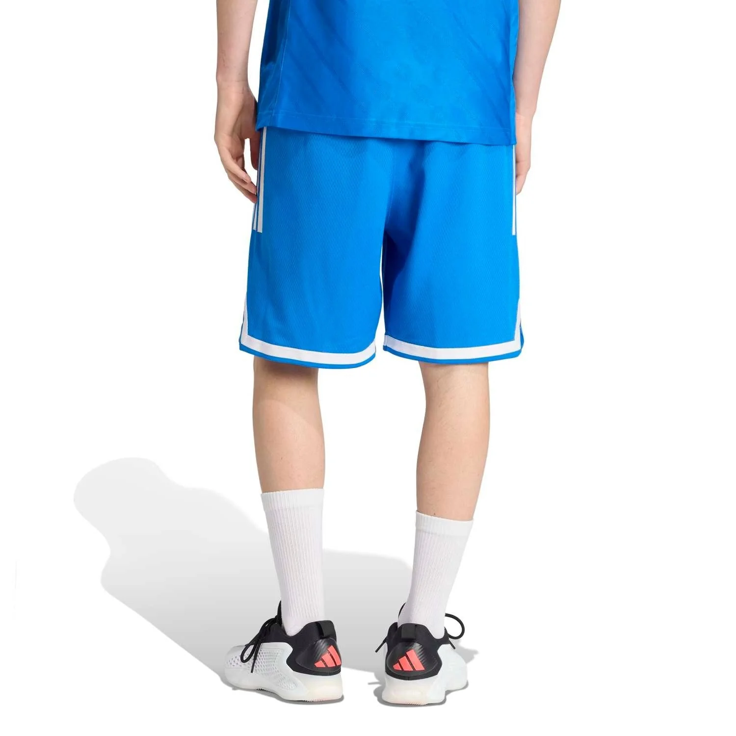 Mens Third Basketball Shorts 25/26 Blue - Image 5