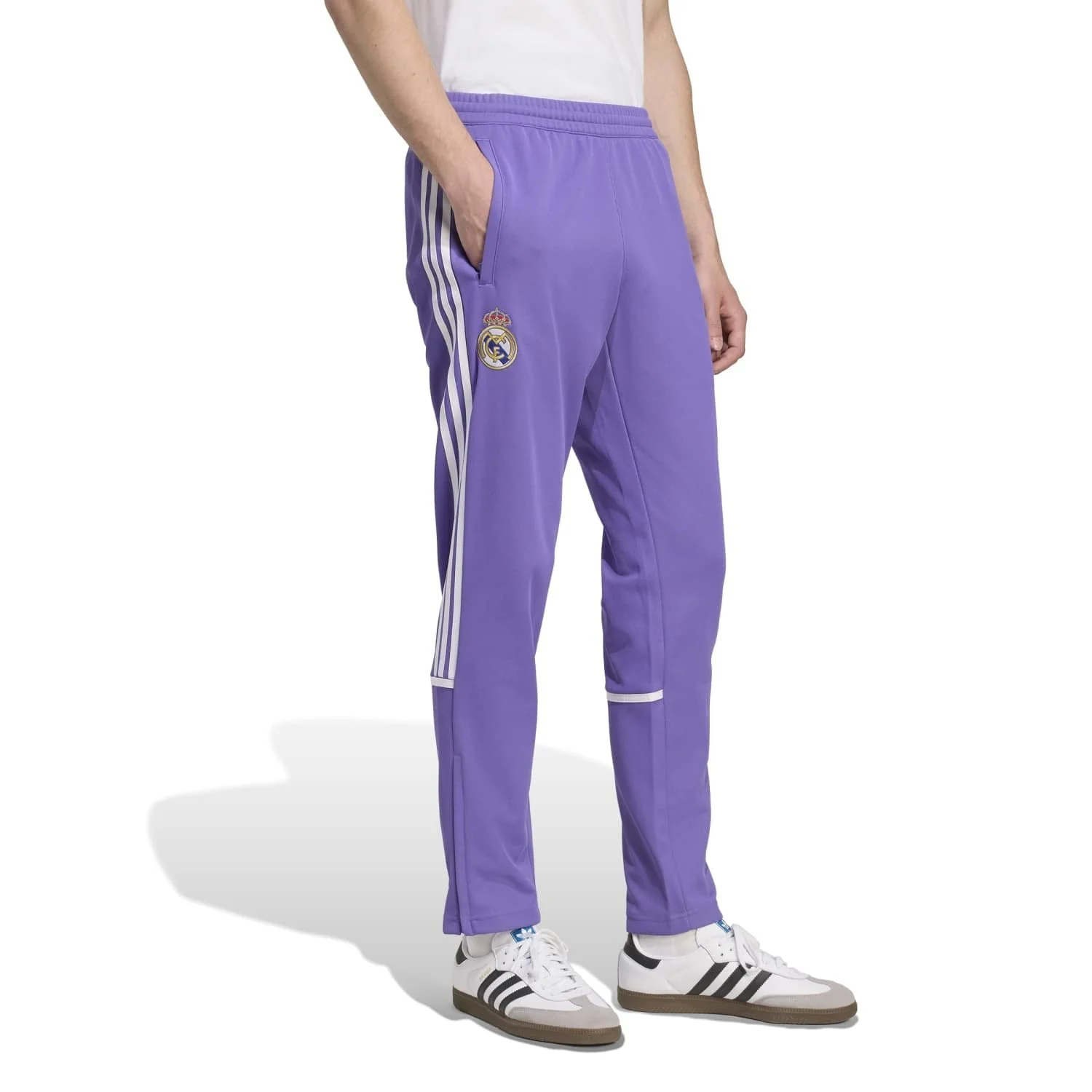 Mens adidas Originals LFSTLR Track Pants 25/26 Purple - Image 6