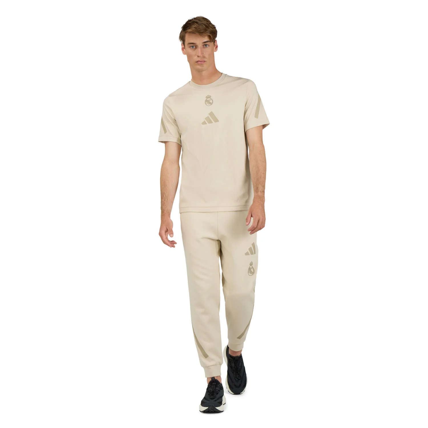 Mens adidas Real Urban Z.N.E. Pants Beige - Image 3