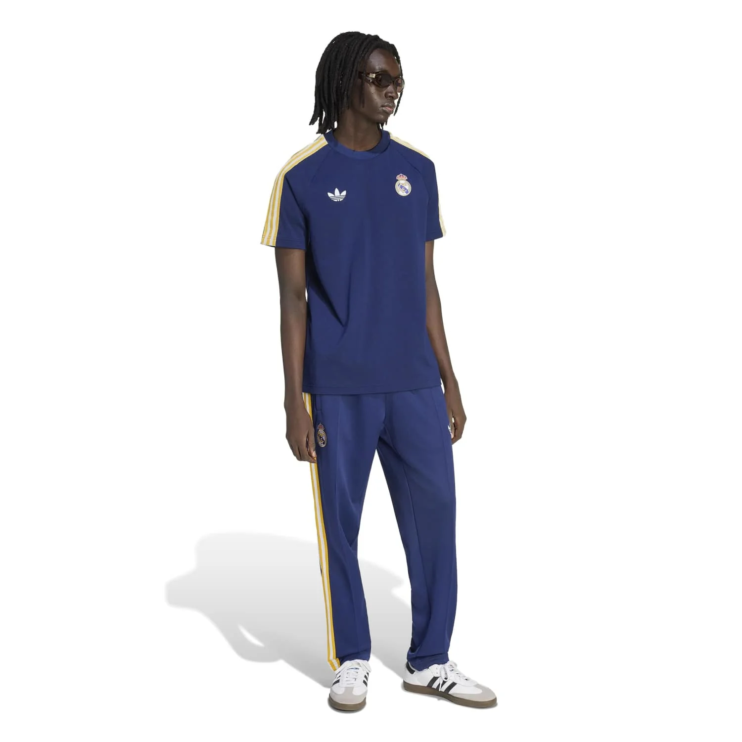 Mens Tracksuit Pants adidas Originals 25/26 Navy Blue - Image 5