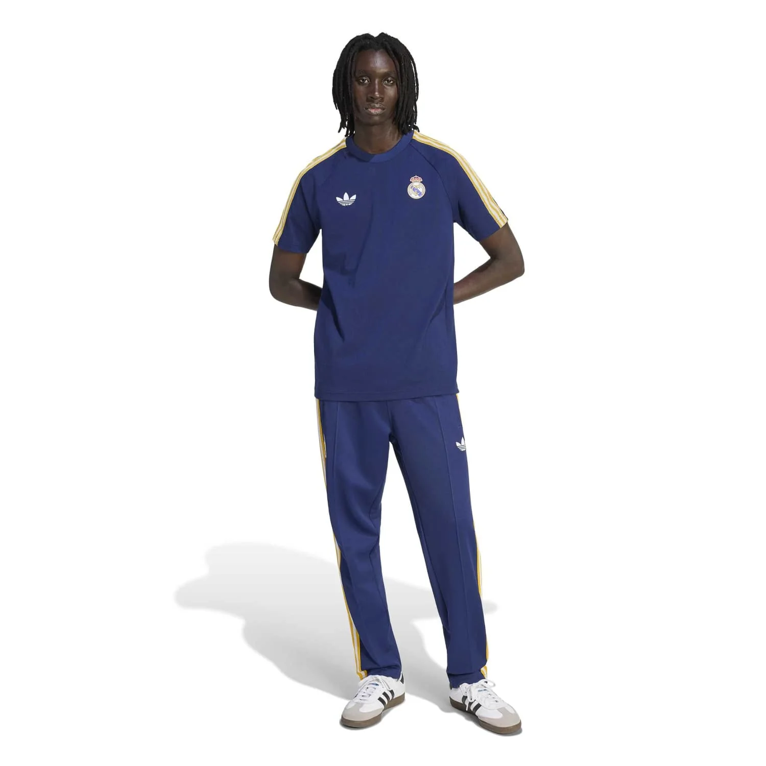 Mens Tracksuit Pants adidas Originals 25/26 Navy Blue - Image 6