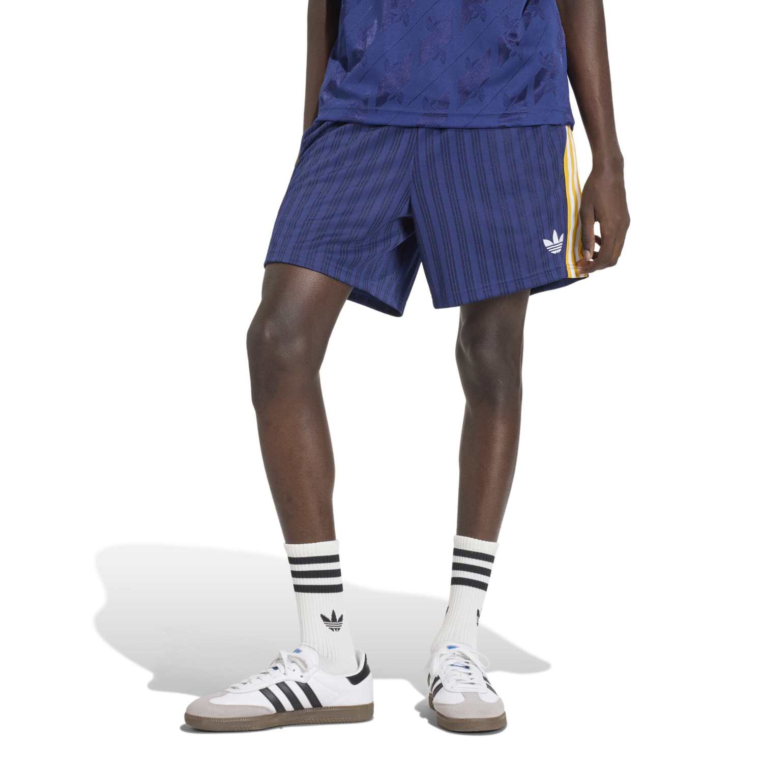 Mens Shorts adidas Originals 25/26 Navy Blue - Image 3