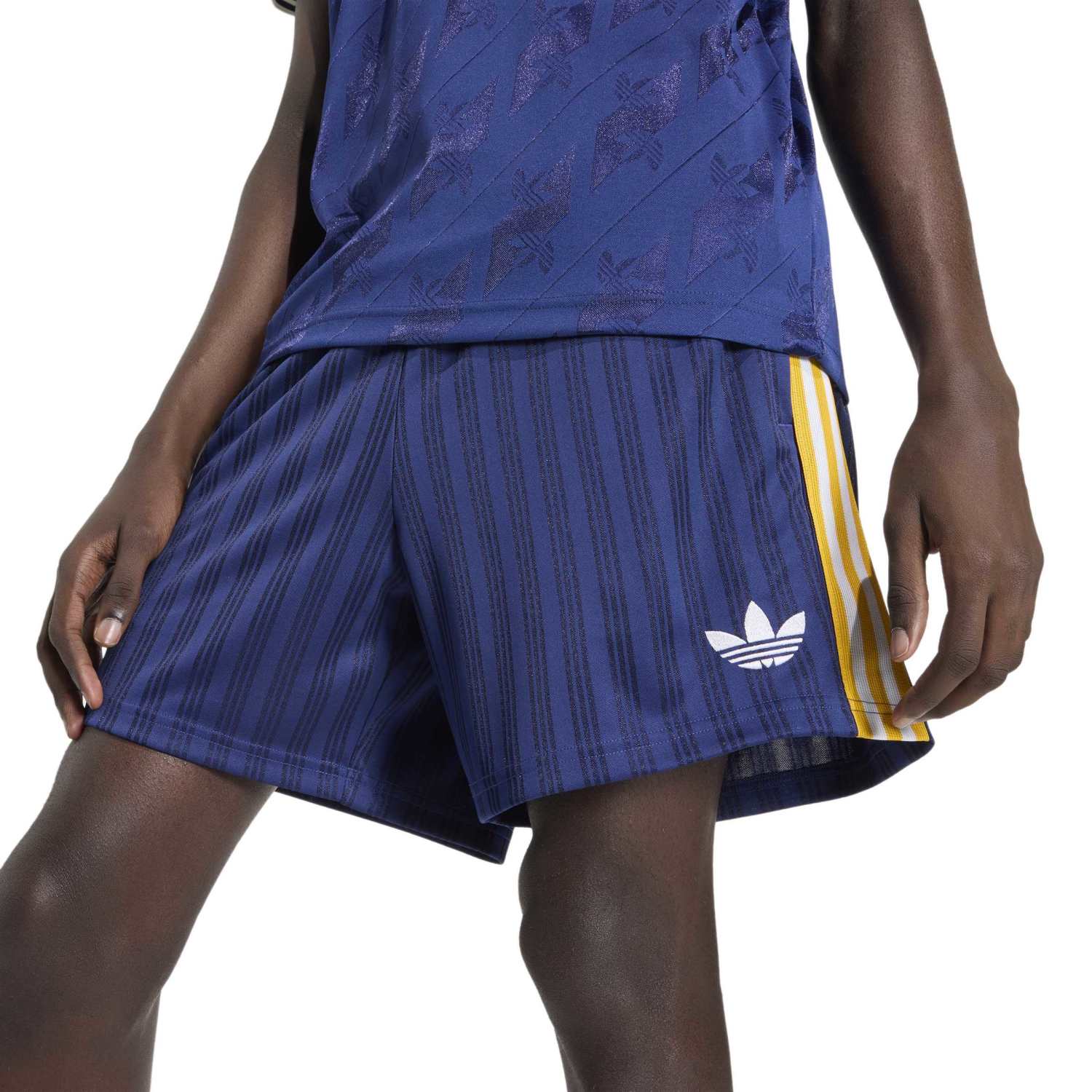 Mens Shorts adidas Originals 25/26 Navy Blue - Image 6
