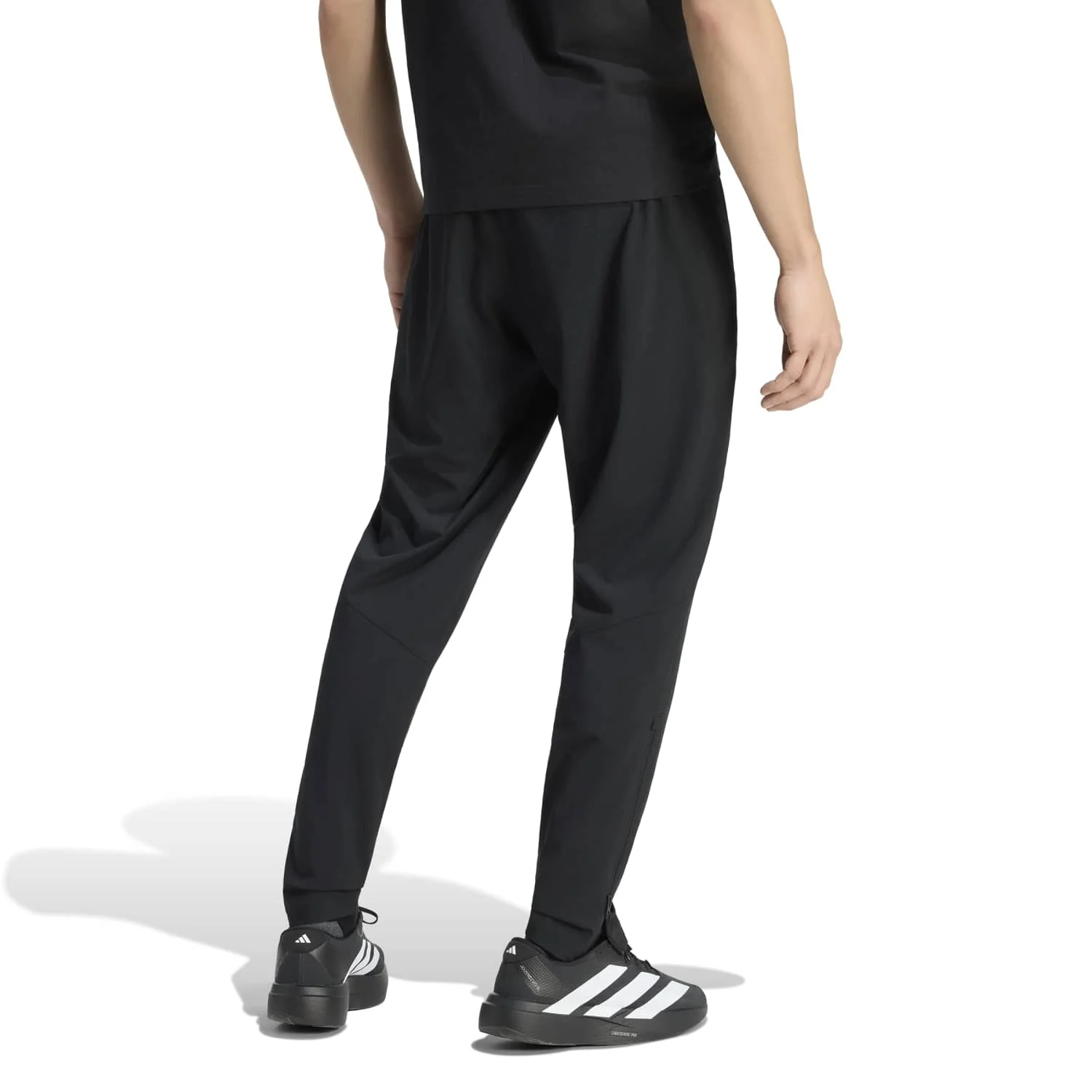 Mens adidas Tiro Travel 25/26 Black Pants - Image 3