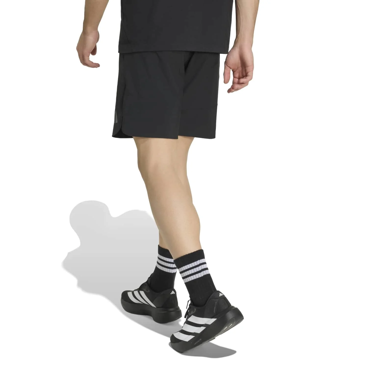 Mens adidas Tiro Travel 25/26 Black Shorts - Image 3