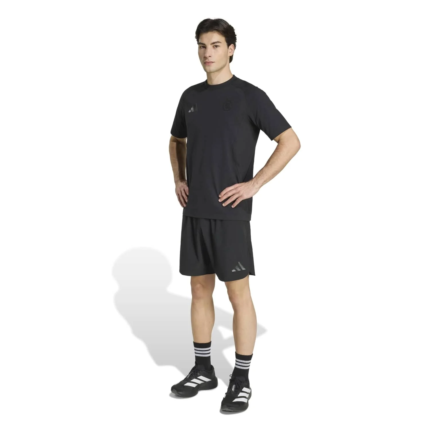 Mens adidas Tiro Travel 25/26 Black Shorts - Image 5