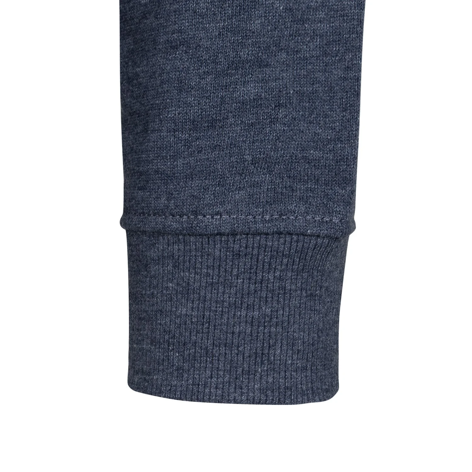 Mens Essentials Color Crest Crew Blue Blend - Image 4