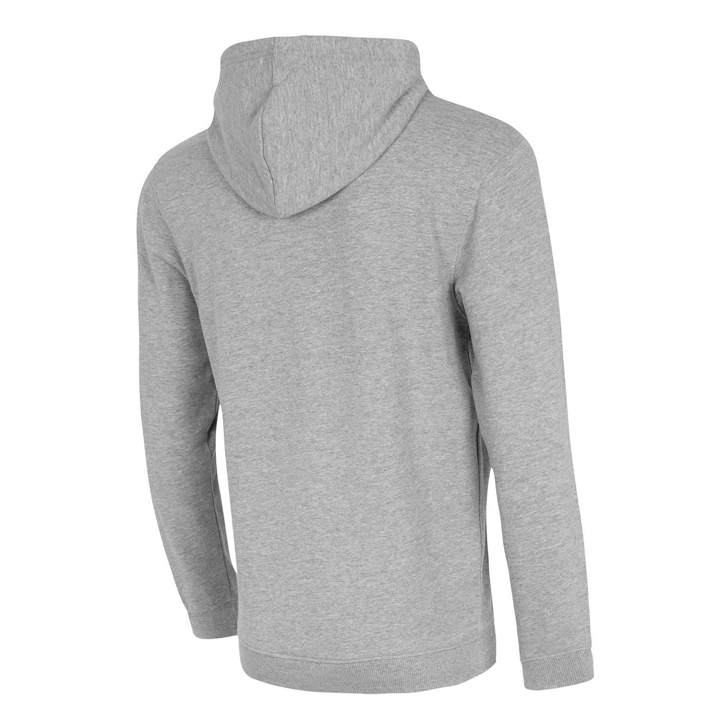 Mens Essentials Color Crest Hoody Light Grey - Image 3