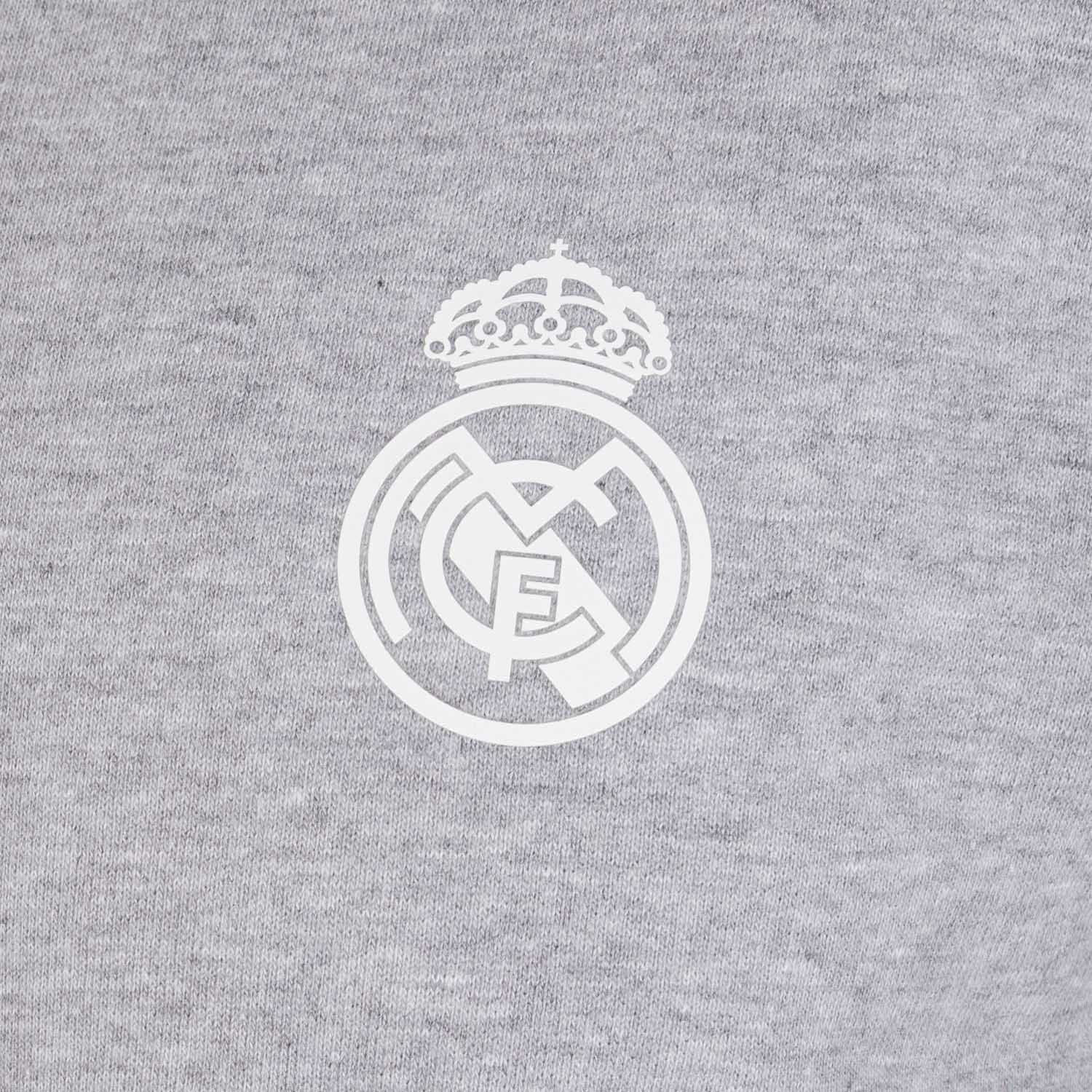 Mens Essentials Monocolor Crest Crew Light Grey - Image 3