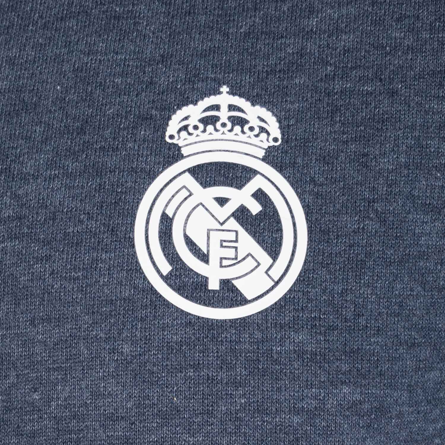 Mens Essentials Monocolor Crest Crew Blue Blend - Image 4