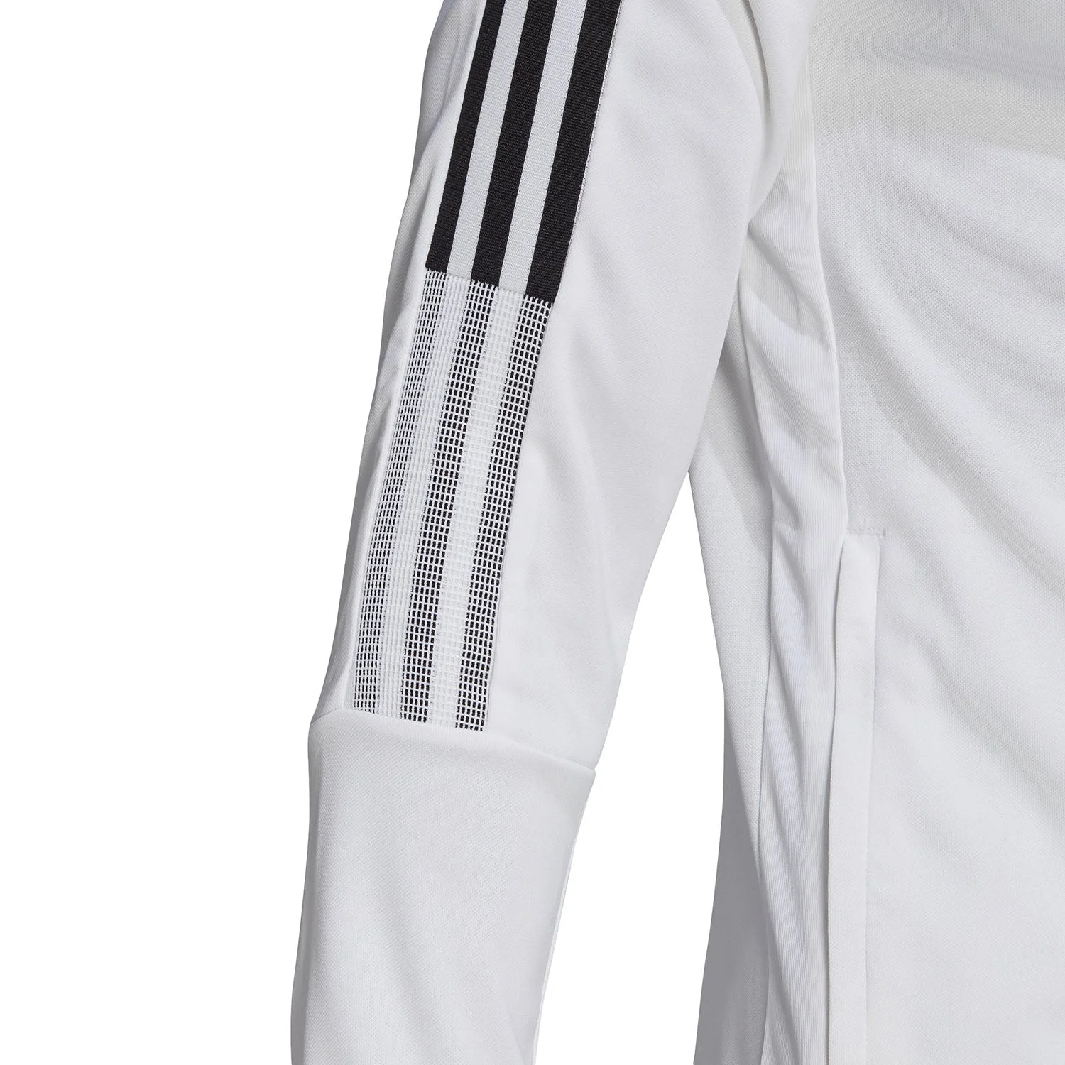 Mens adidas Training TTS Track Top White - Image 5