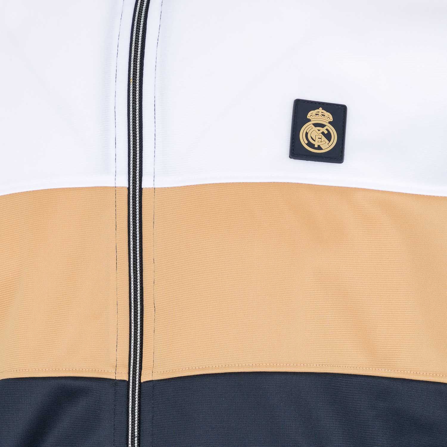 Mens Track Top Navy/Sand - Image 4
