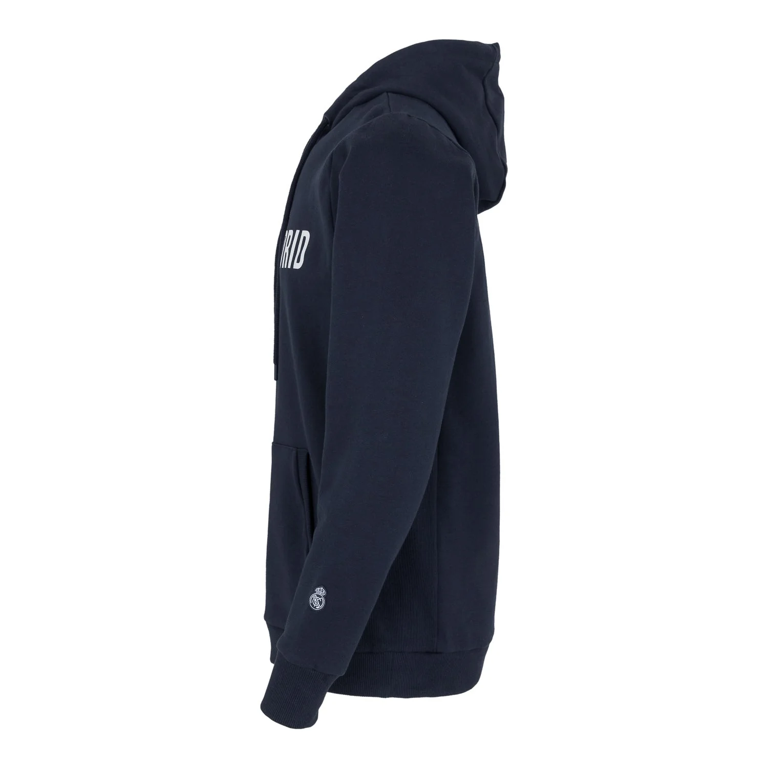 Mens Text Hoody Navy/White - Image 3
