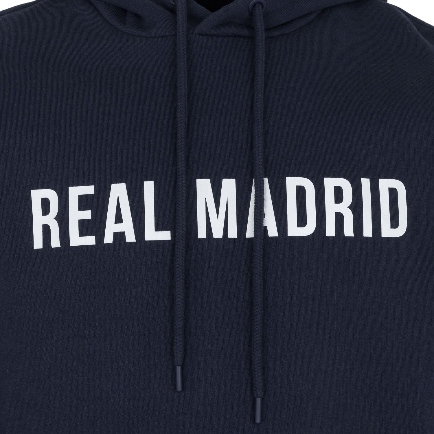 Mens Text Hoody Navy/White - Image 5