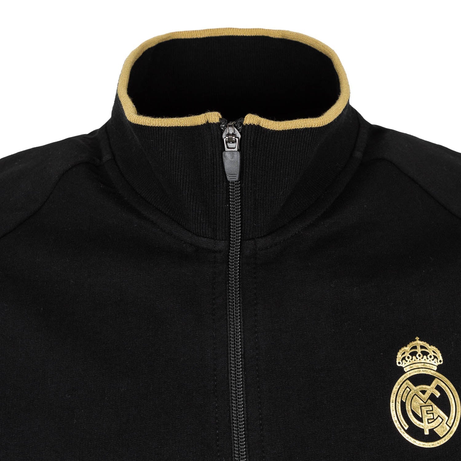 Mens Black & Gold Track Top - Image 4