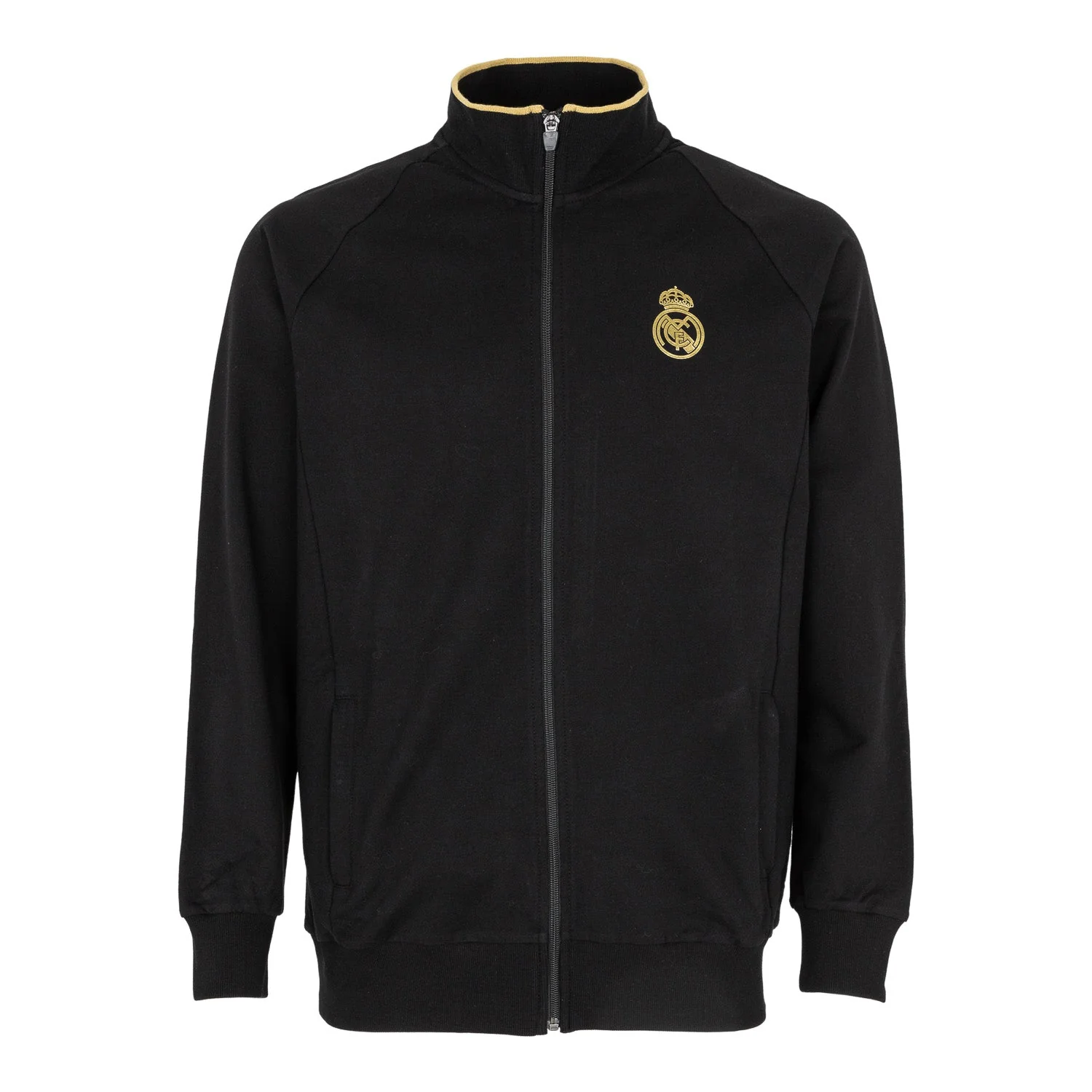 Mens Black & Gold Track Top - Image 5