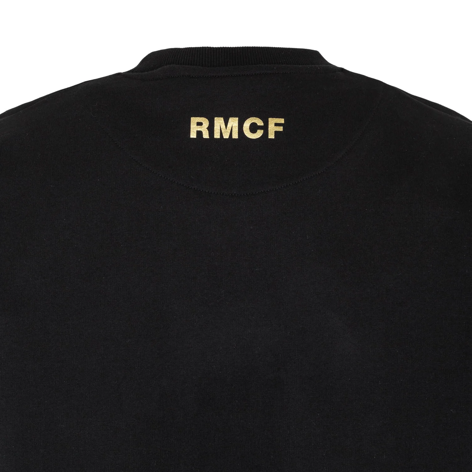 Mens Black & Gold Crew Sweatshirt - Image 3