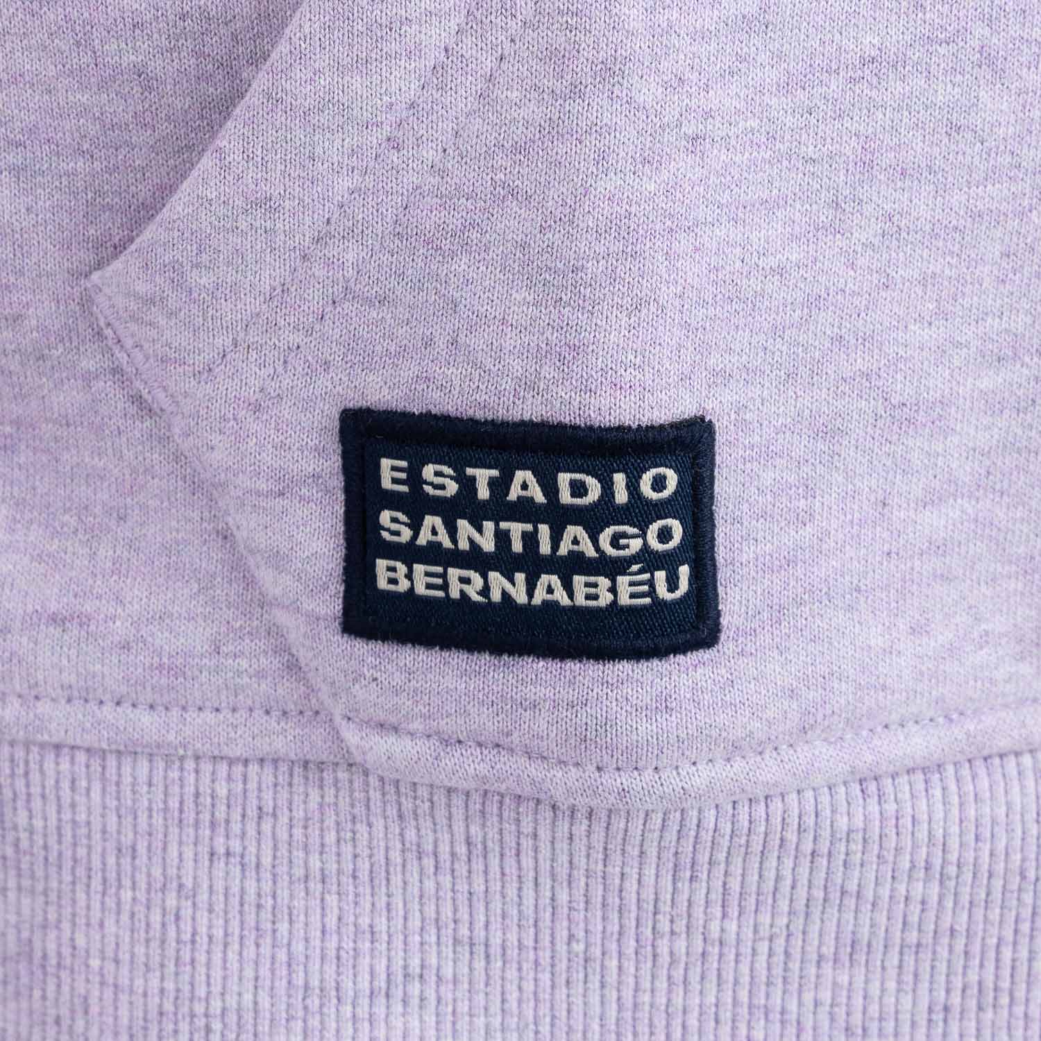 Sakura Unisex Chest Embroidery Oth Hoodie Purple - Image 4