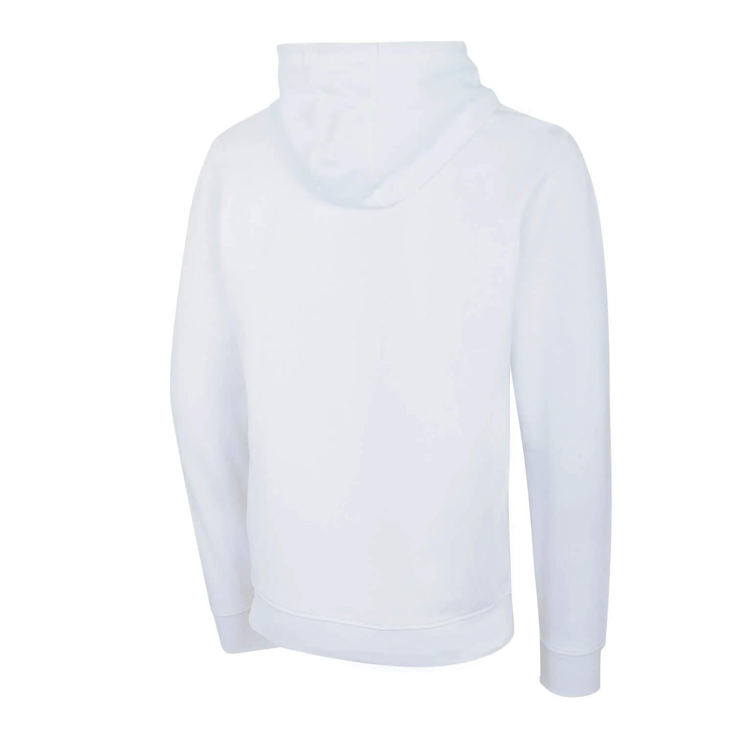 Bernabéu Neon Lights Mens Chest Crest Print Oth Hoodie White - Image 5