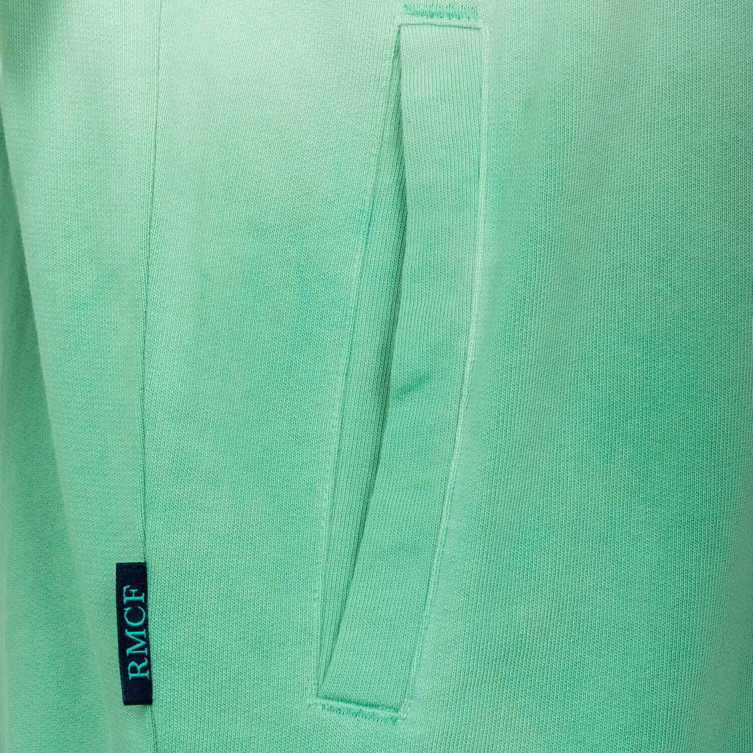 Sunset Festival Mens Dip Dye Zip Hoodie White - Image 5