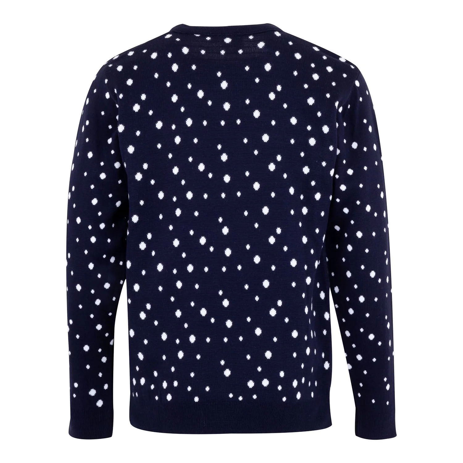 Mens Christmas Sweater Ski Penguin - Image 3