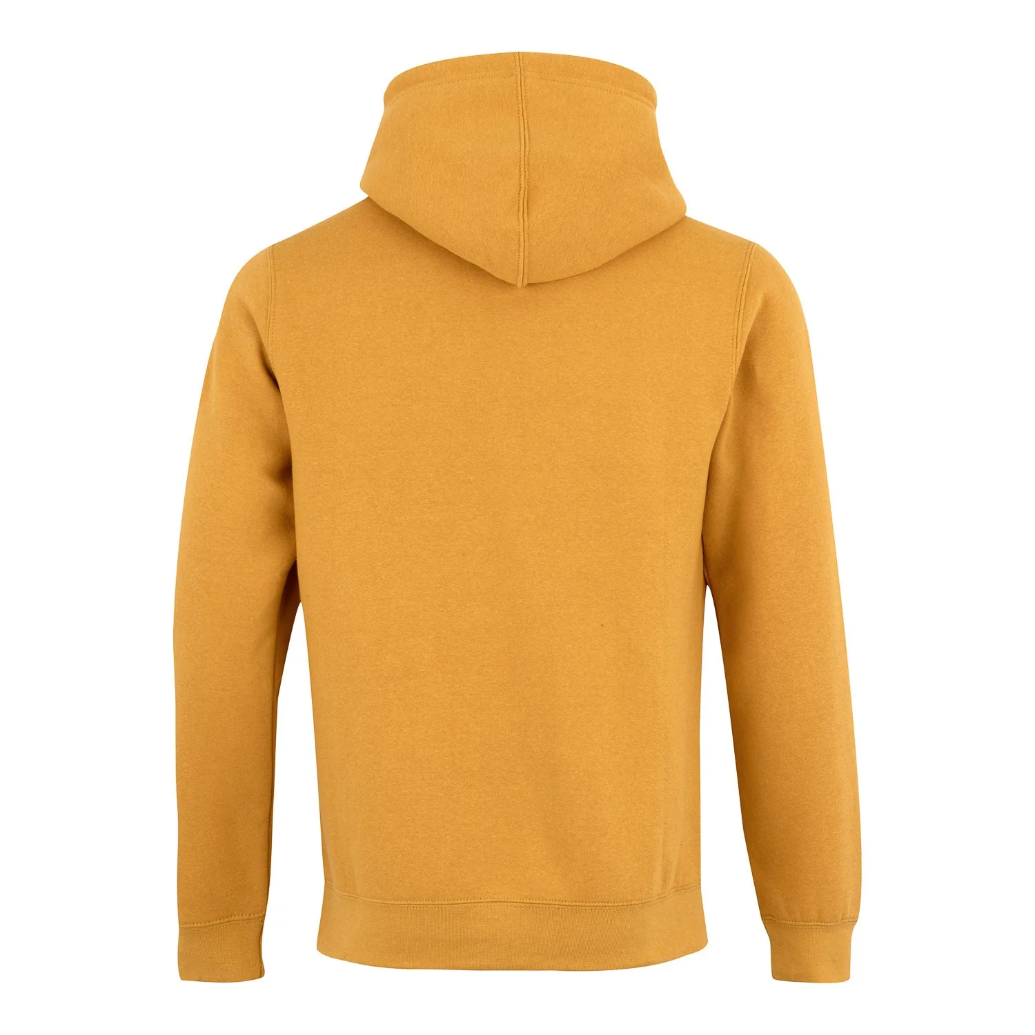 Mens Hoodie Mustard - Image 4