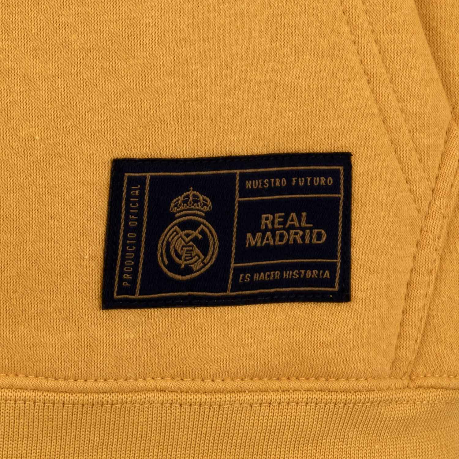 Mens Hoodie Mustard - Image 5