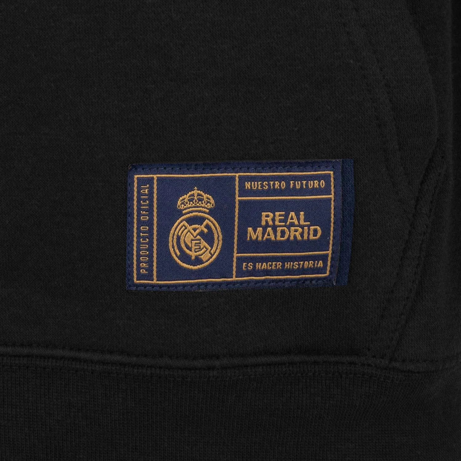 Mens Hoodie Black - Image 3