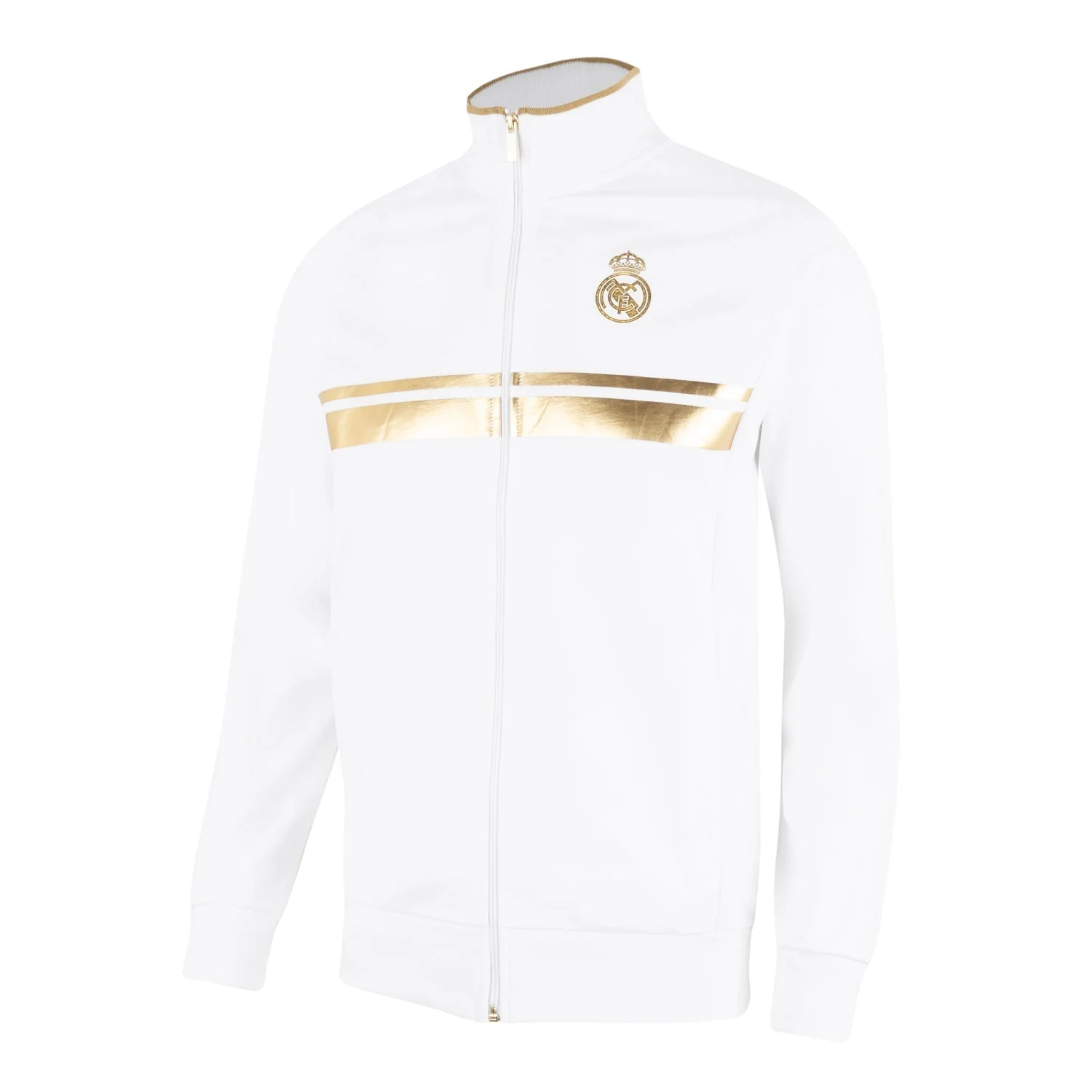Mens White & Gold Track Top - Image 6