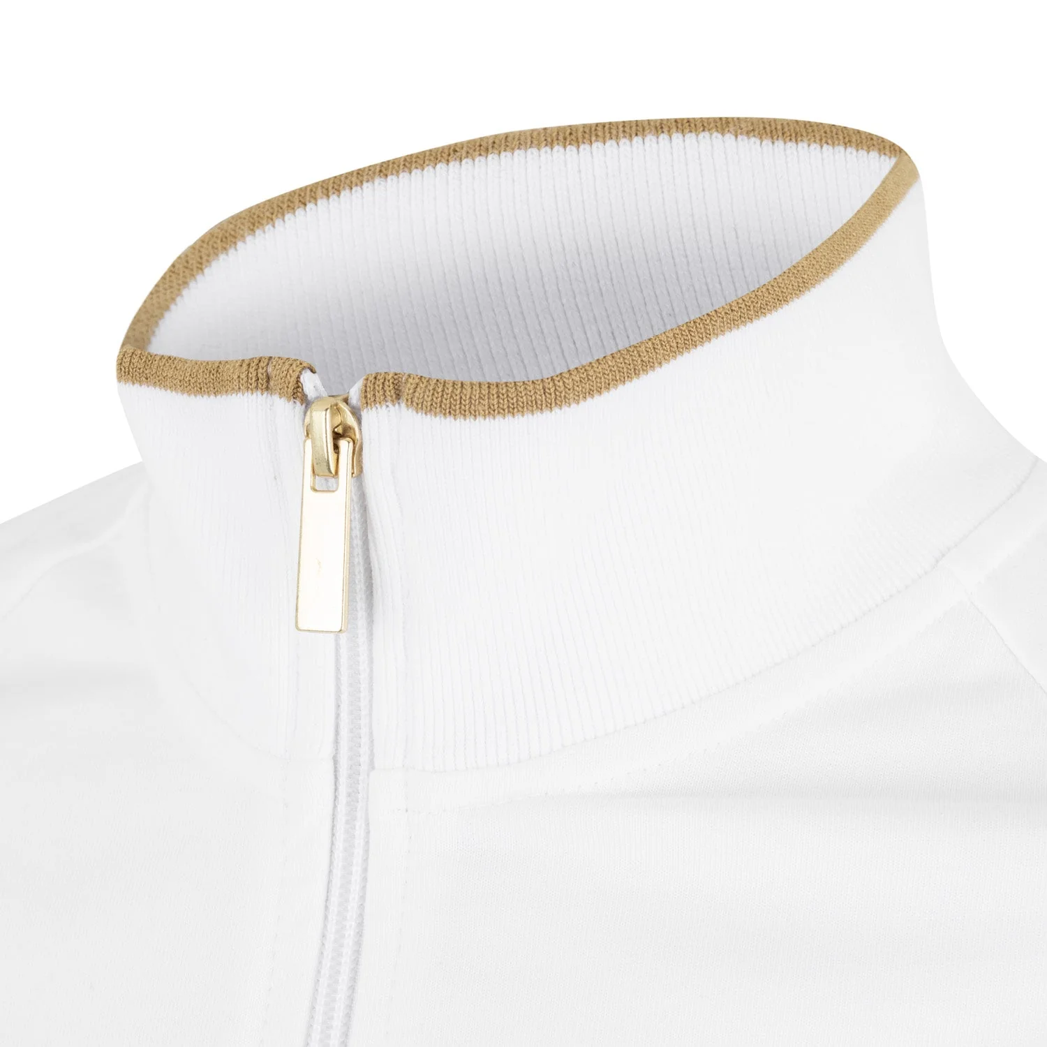 Mens White & Gold Track Top - Image 7