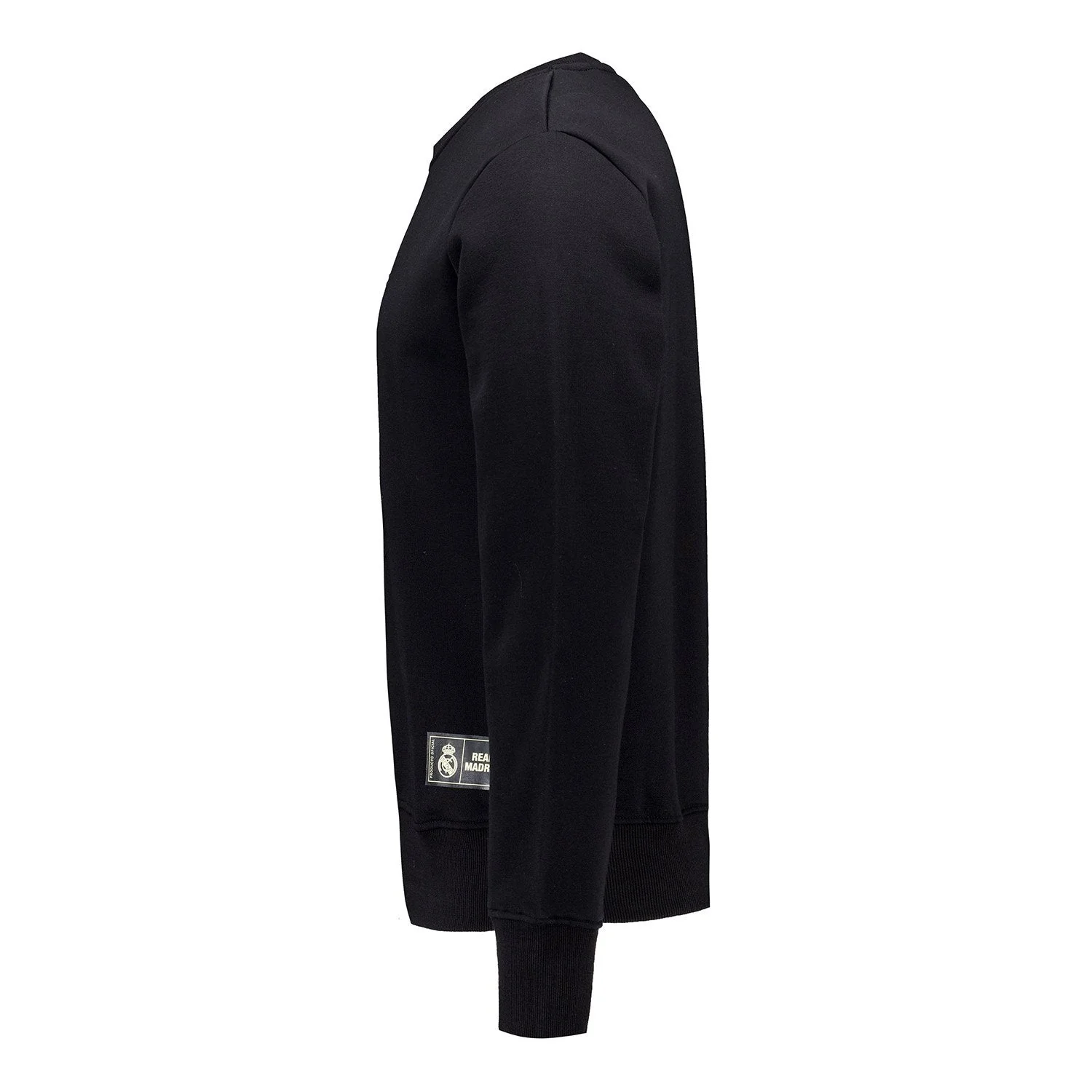 Mens Blackout Sweatshirt Crest Black Real Madrid - Image 5