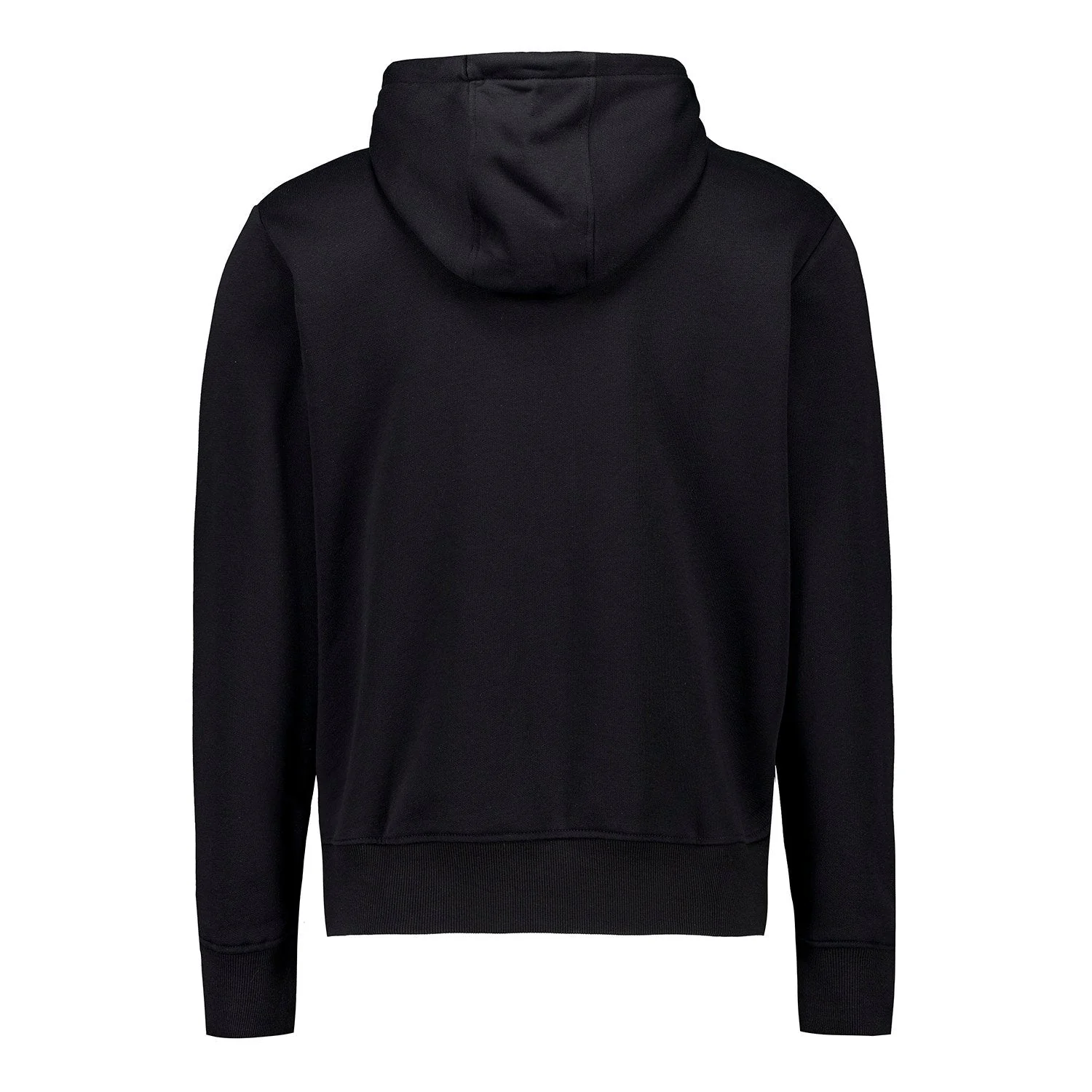 Mens Blackout Hoodie Crest Black Real Madrid - Image 3