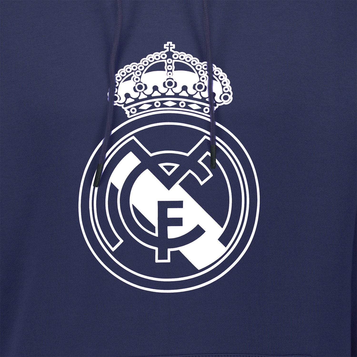 Men’s Navy Crest Hoodie Real Madrid - Image 4