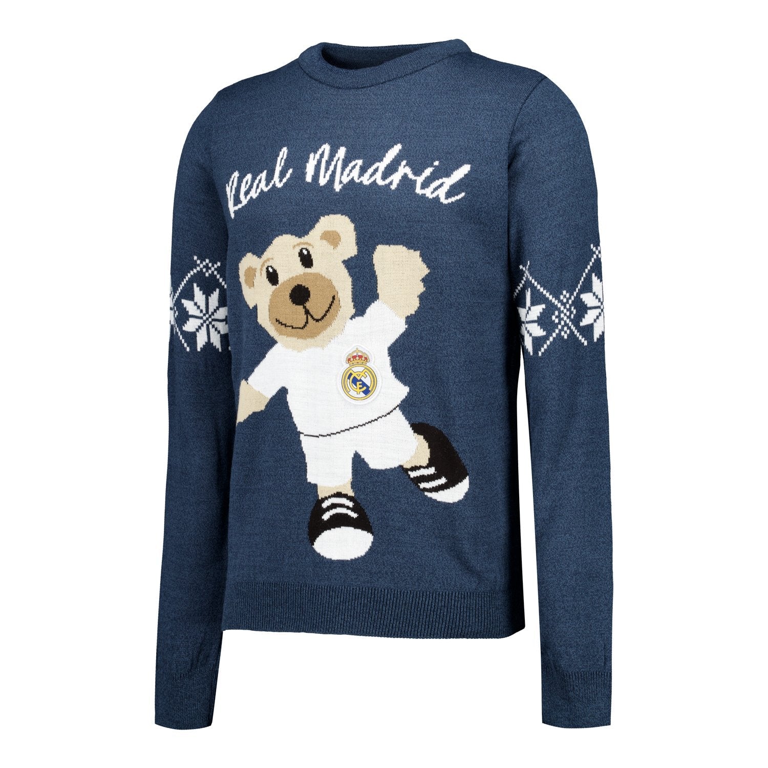 Men’s Christmas Sweater with Teddy Bear - Image 2