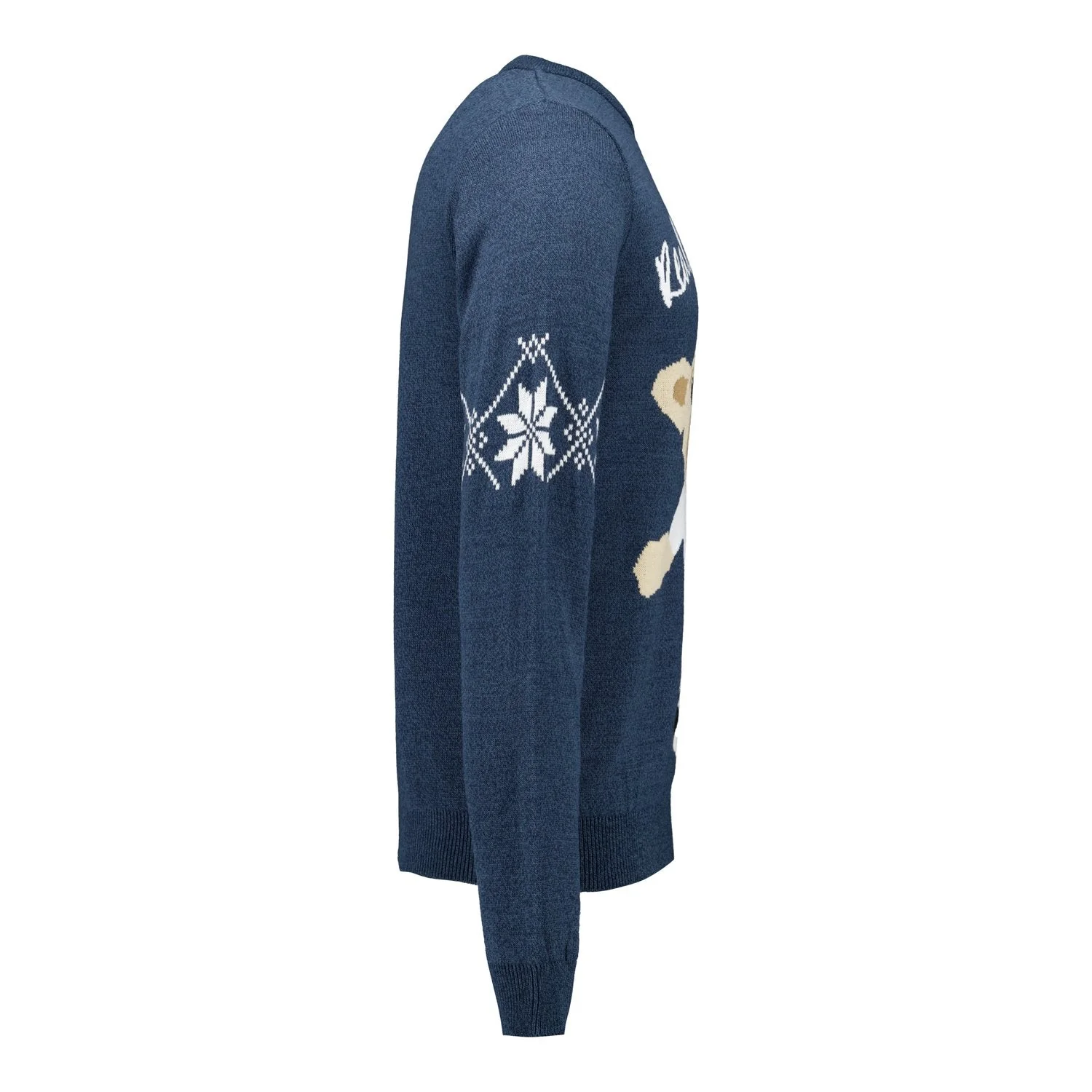 Men’s Christmas Sweater with Teddy Bear - Image 4