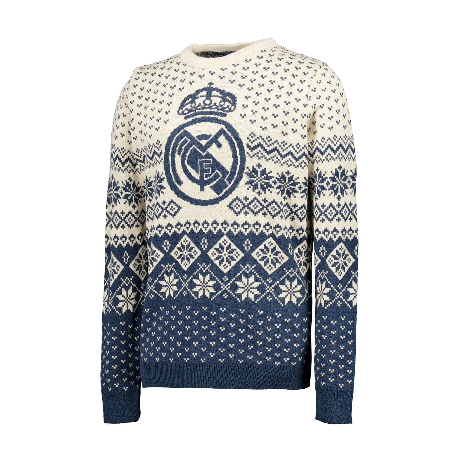 Mens Christmas Sweater Crest Stone - Image 2