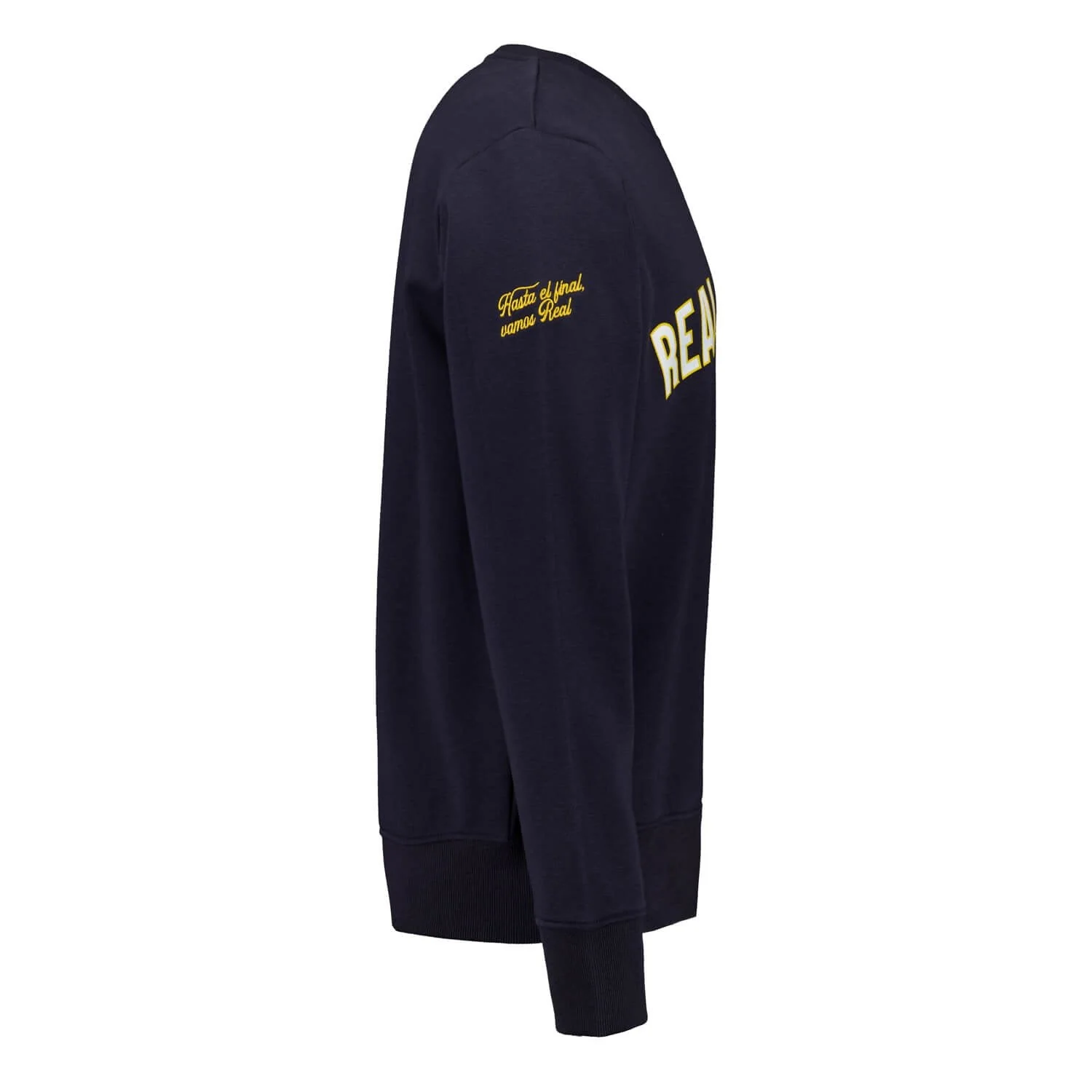 Mens Baseball Crewneck Sweatshirt Navy Real Madrid - Image 5