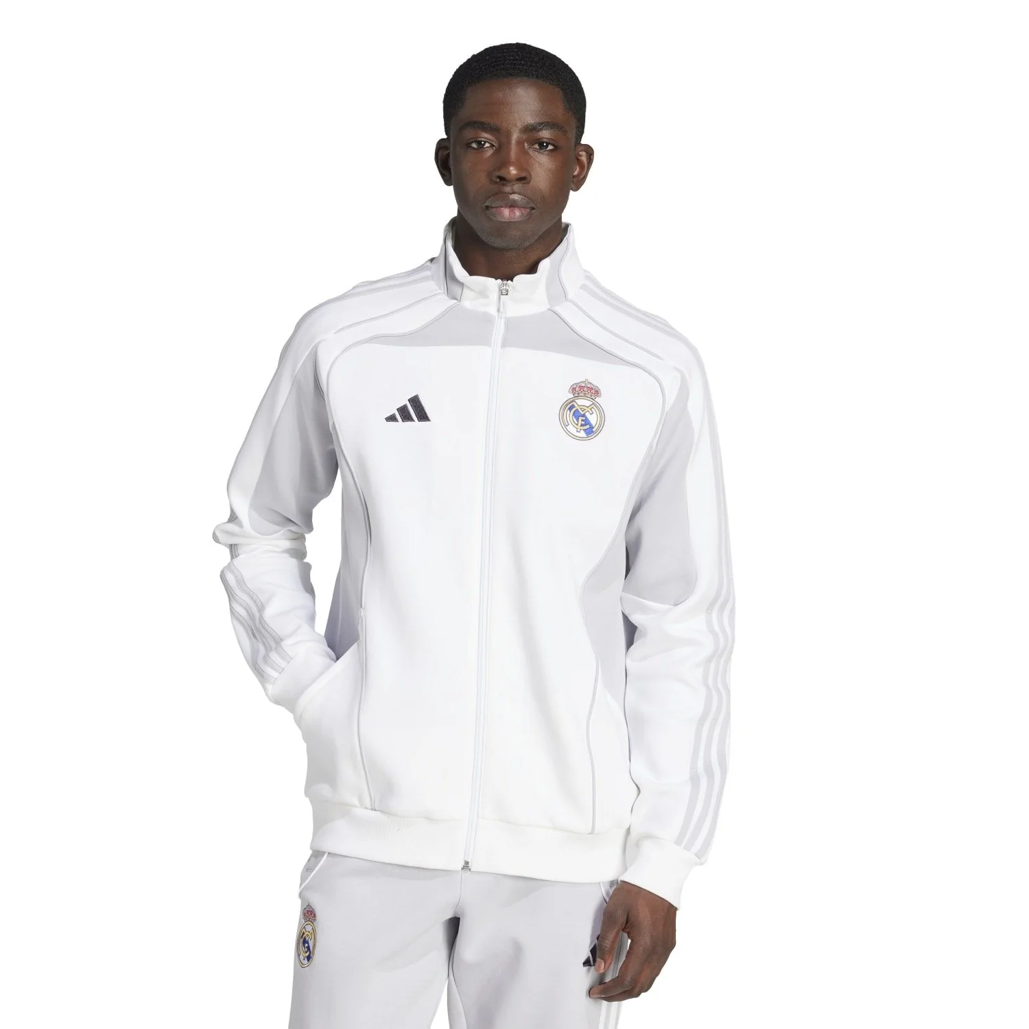 Mens adidas Urban Purist Track Top 25/26 White - Image 2