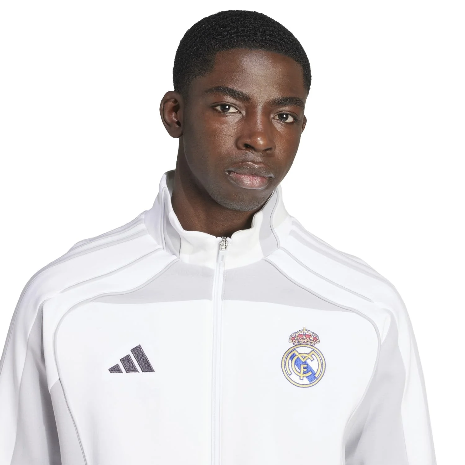 Mens adidas Urban Purist Track Top 25/26 White - Image 4