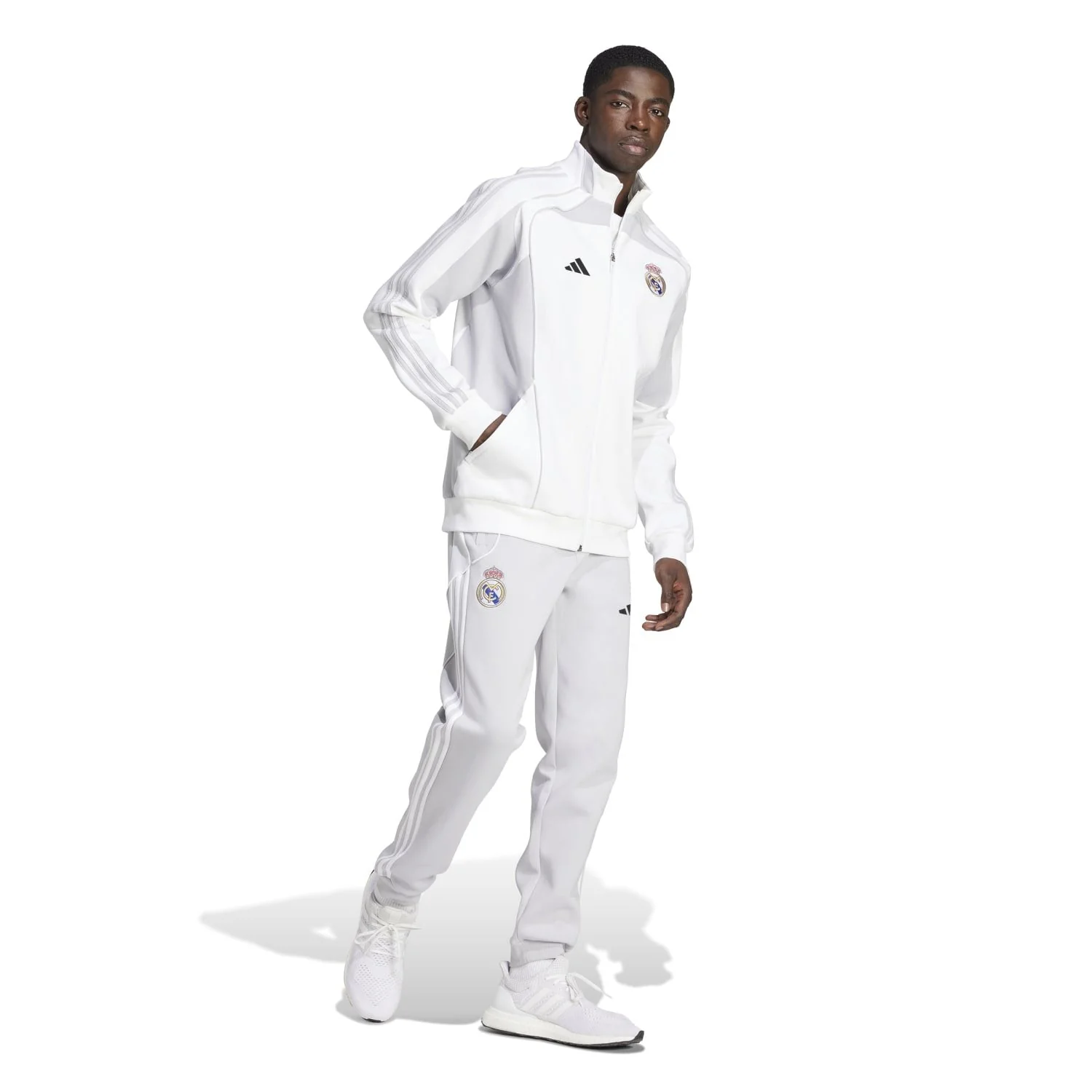 Mens adidas Urban Purist Track Top 25/26 White - Image 6