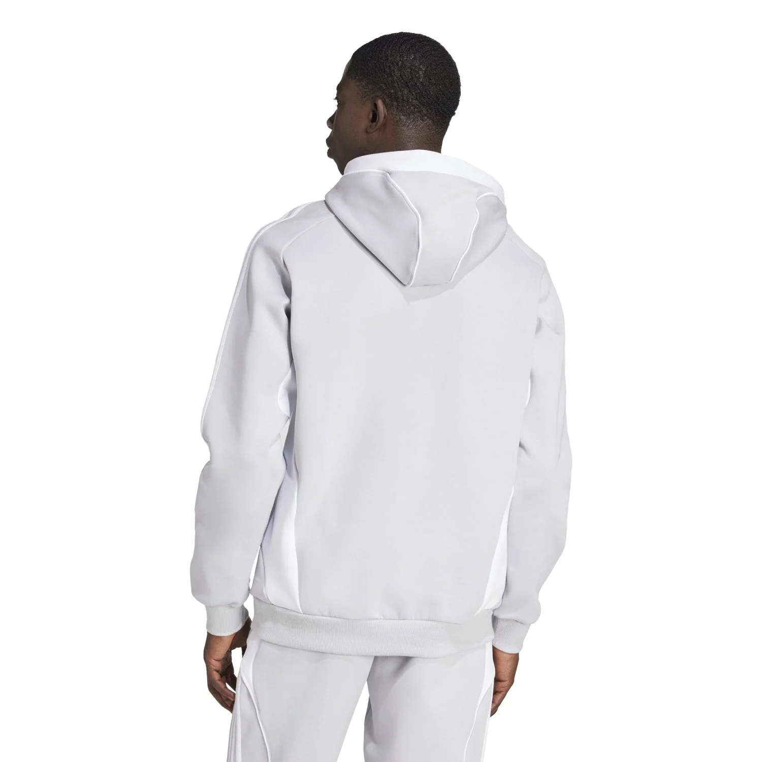 Mens adidas Urban Purist Hoodie 25/26 Grey - Image 3